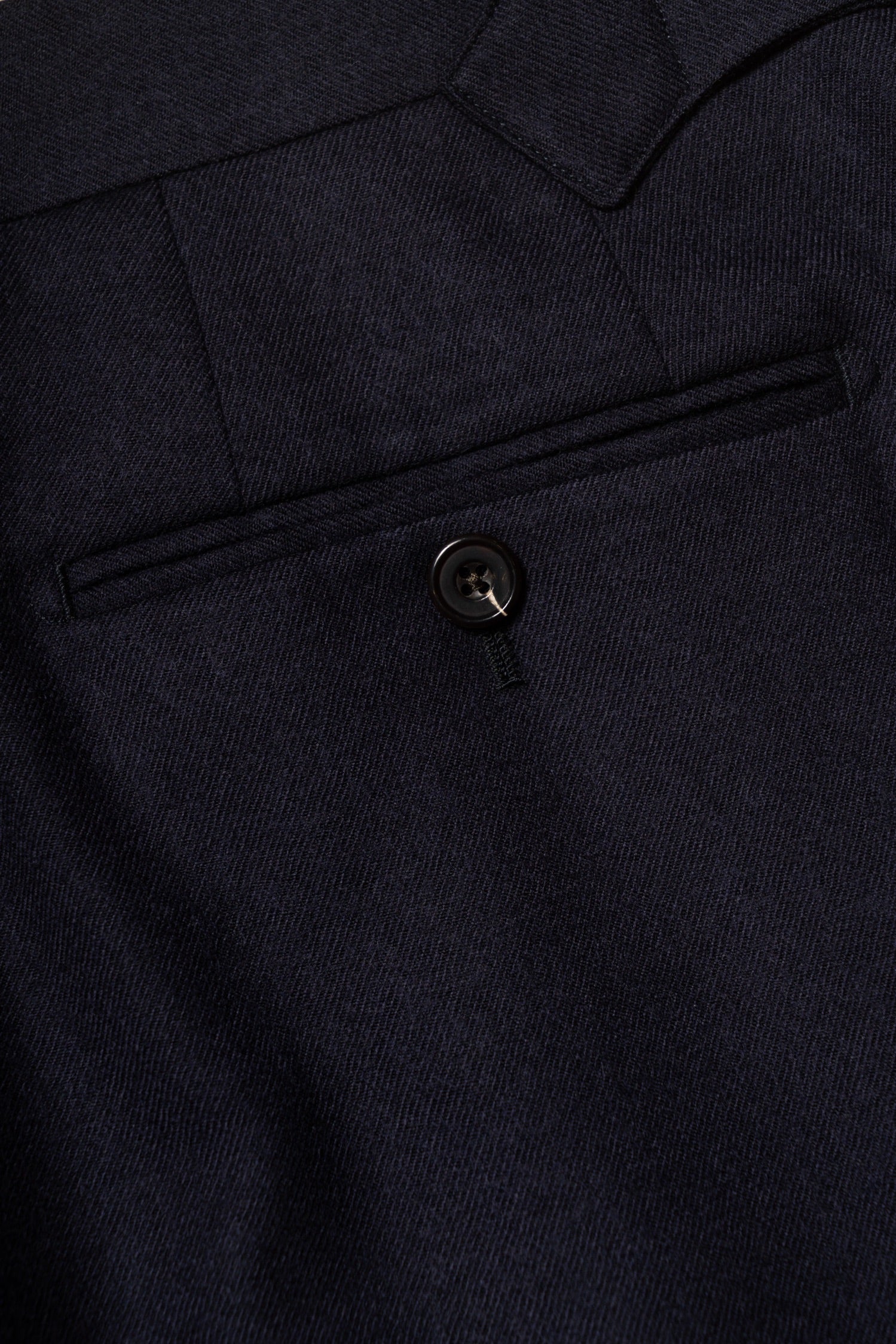 MTO Navy Twill 120s Worsted Flannel Suit #984