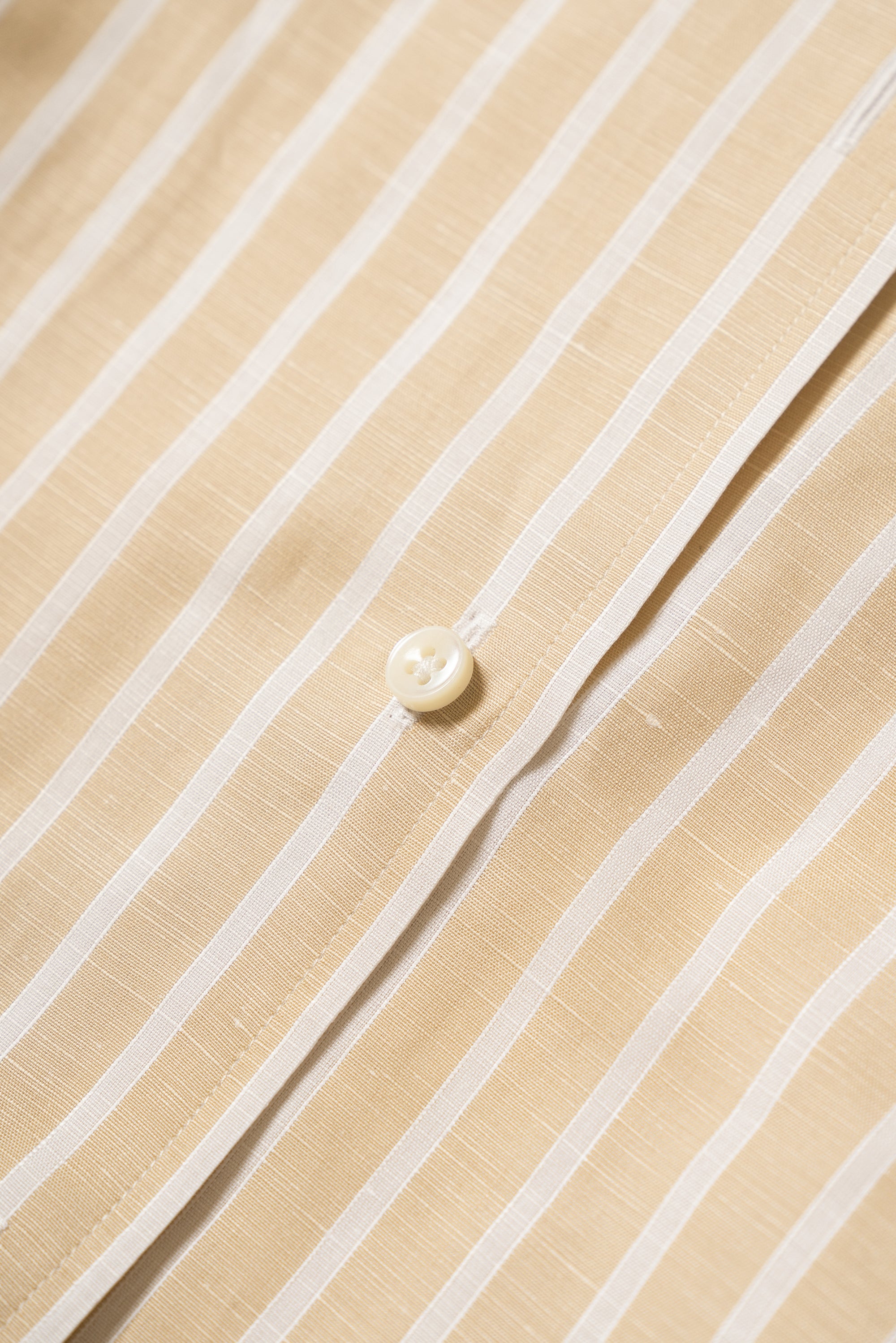 Cream Stripe Blending Shirt