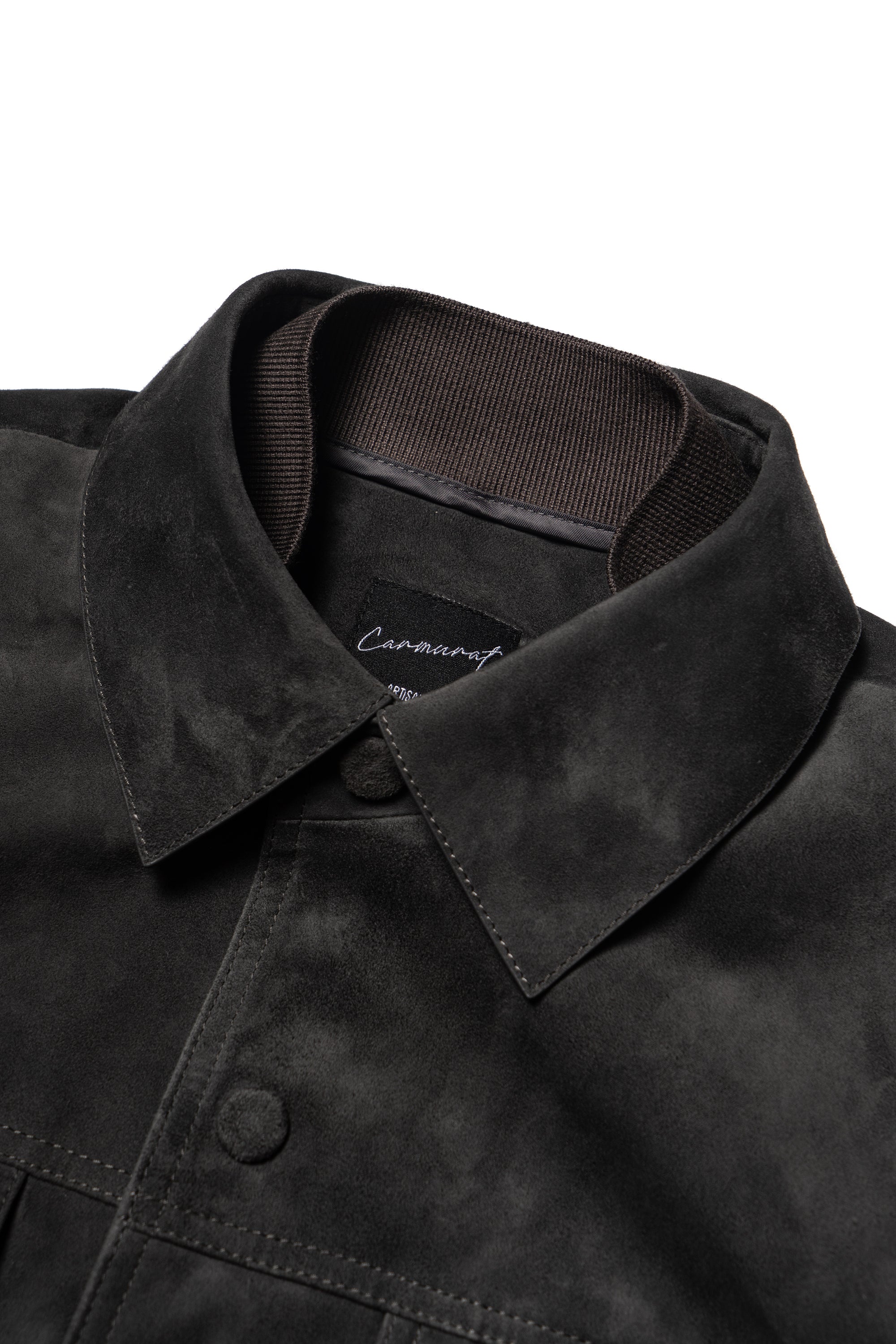 Basalt Sheepskin Suede Blouson Jacket