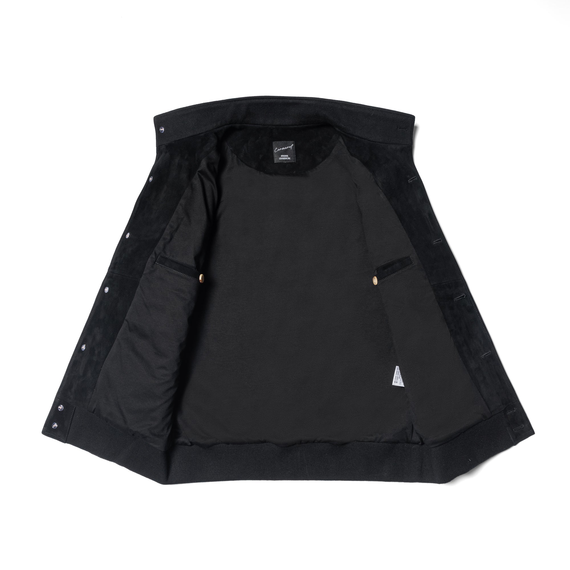 Black Sheepskin Cotton Blending A1 Jacket