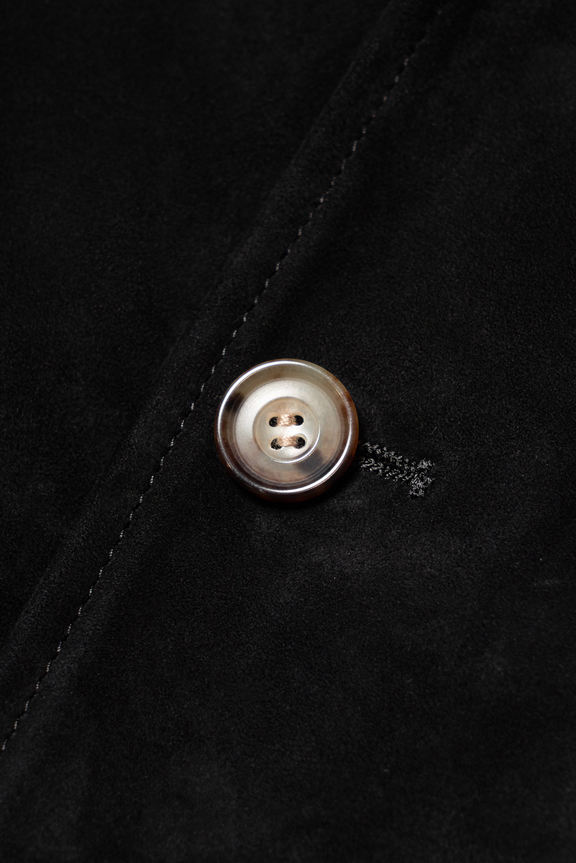 Black Sheepskin Cotton Blending A1 Jacket