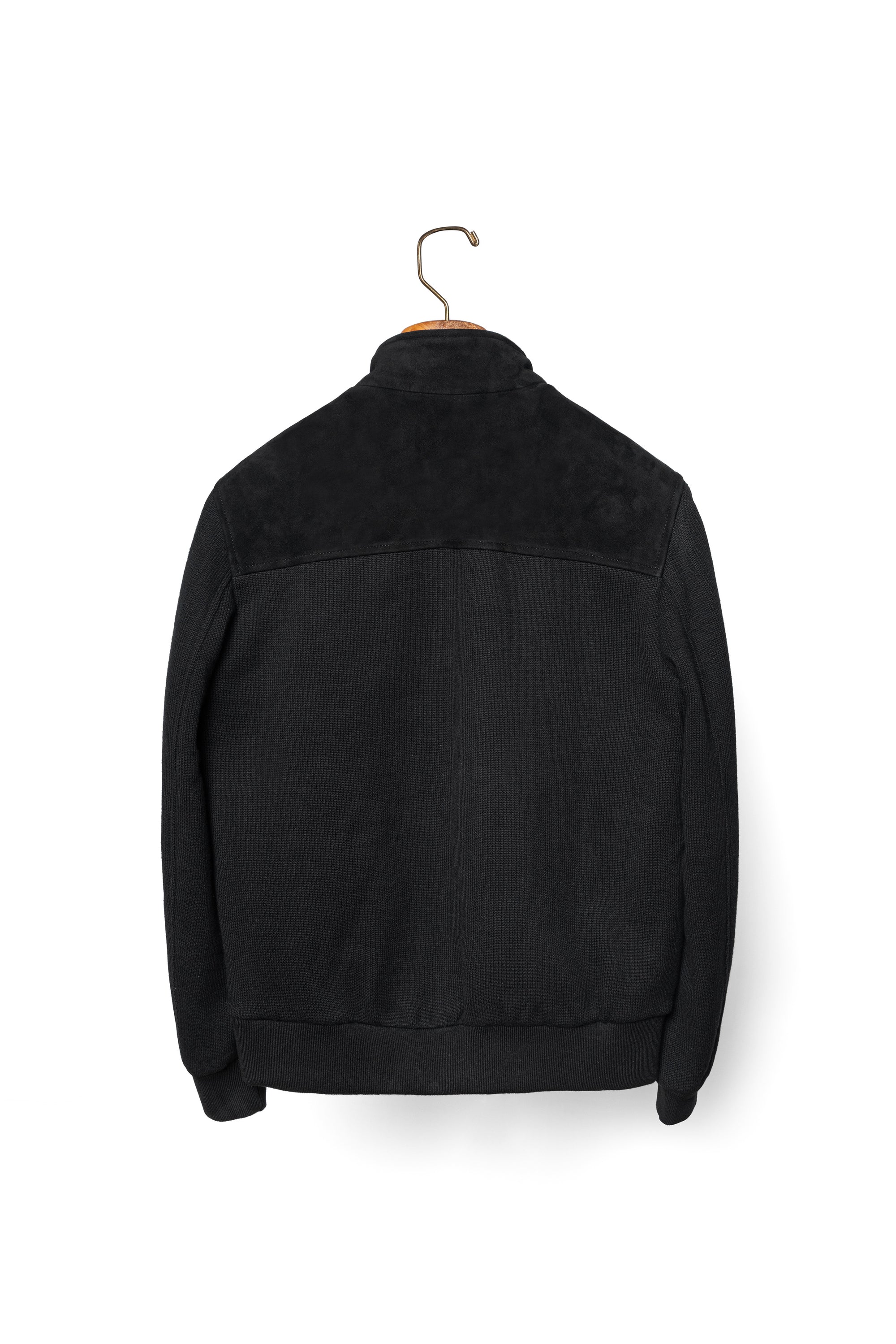 Black Sheepskin Cotton Blending A1 Jacket