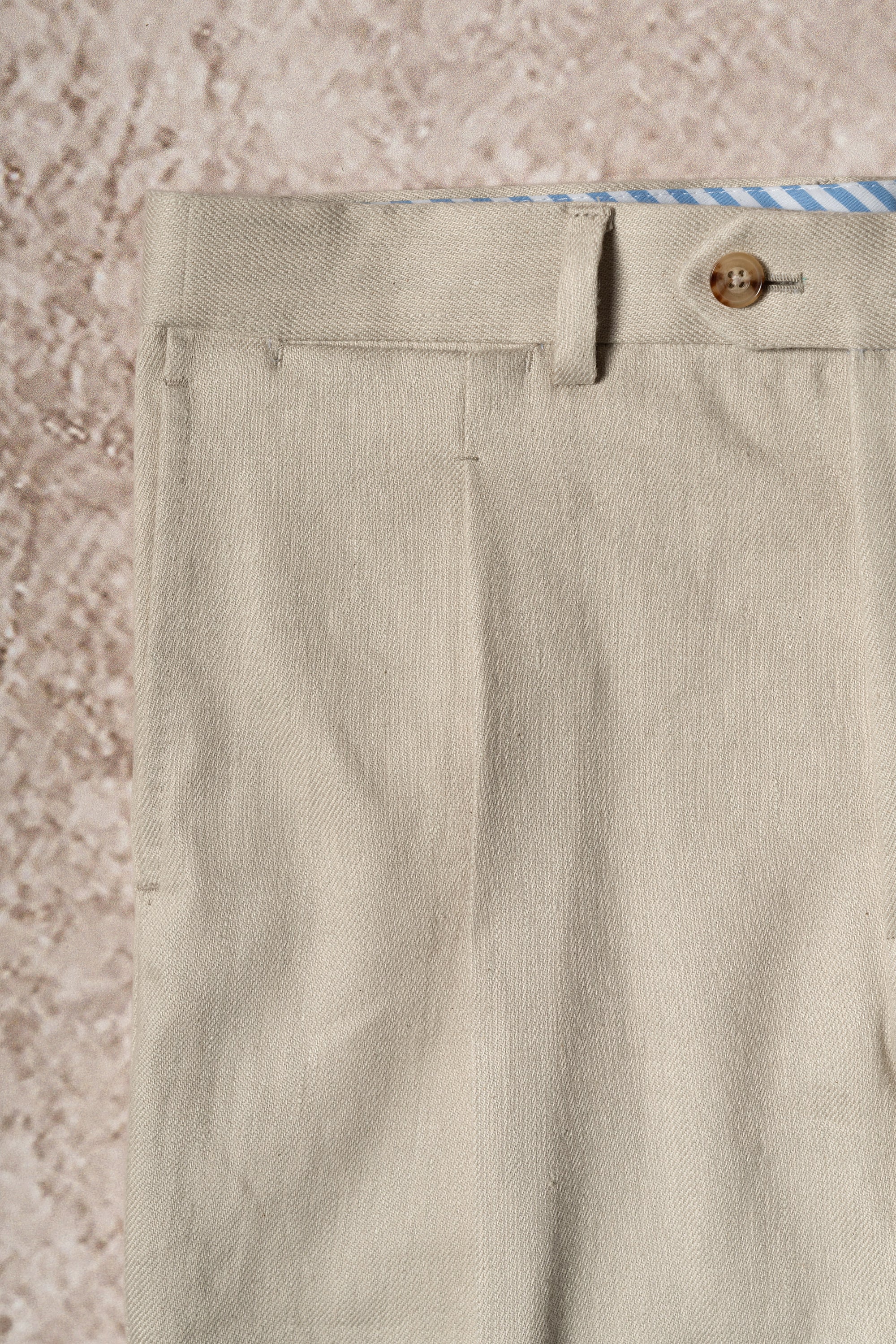Stone Wool Linen Twill Suit #121