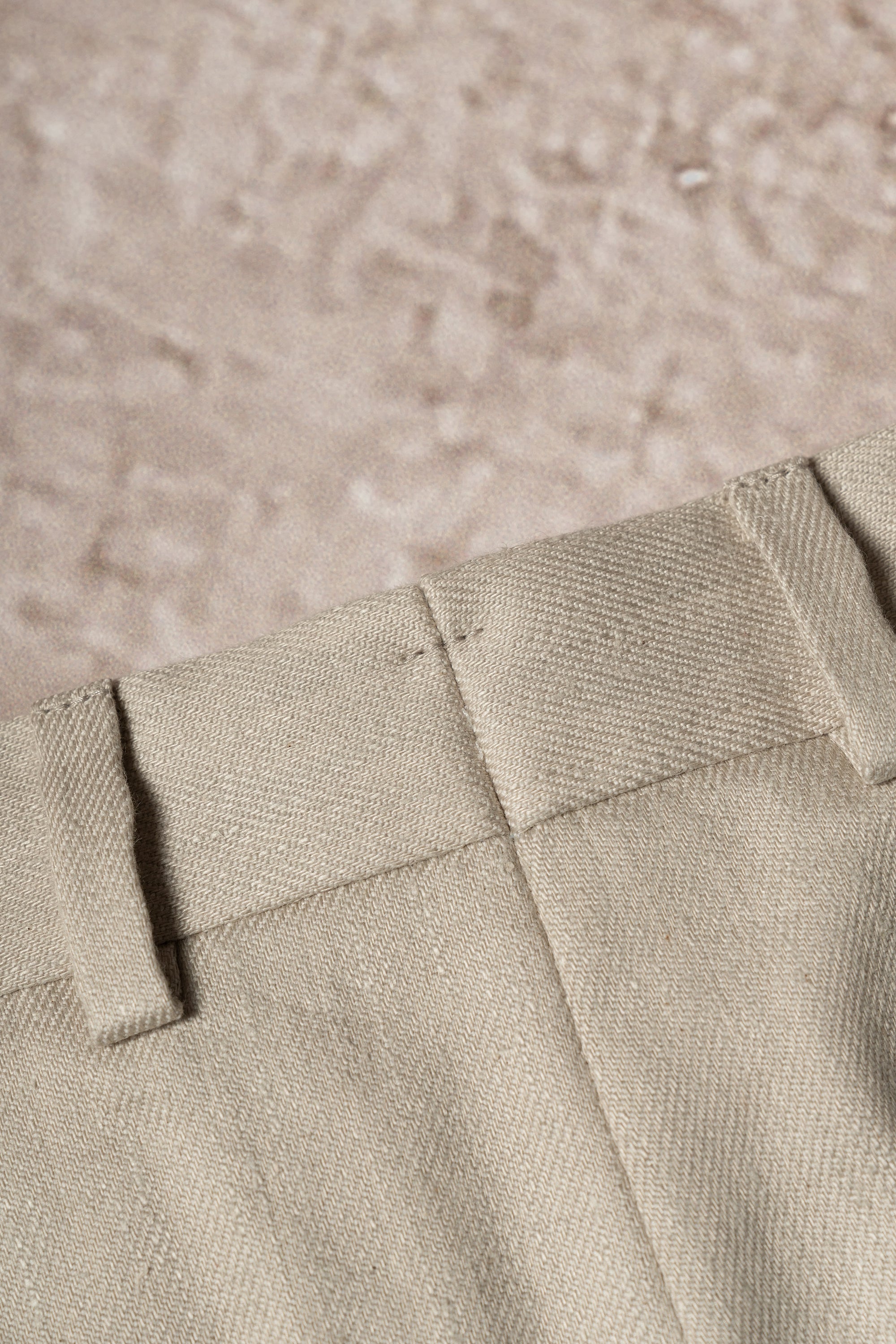 Stone Wool Linen Twill Suit #121