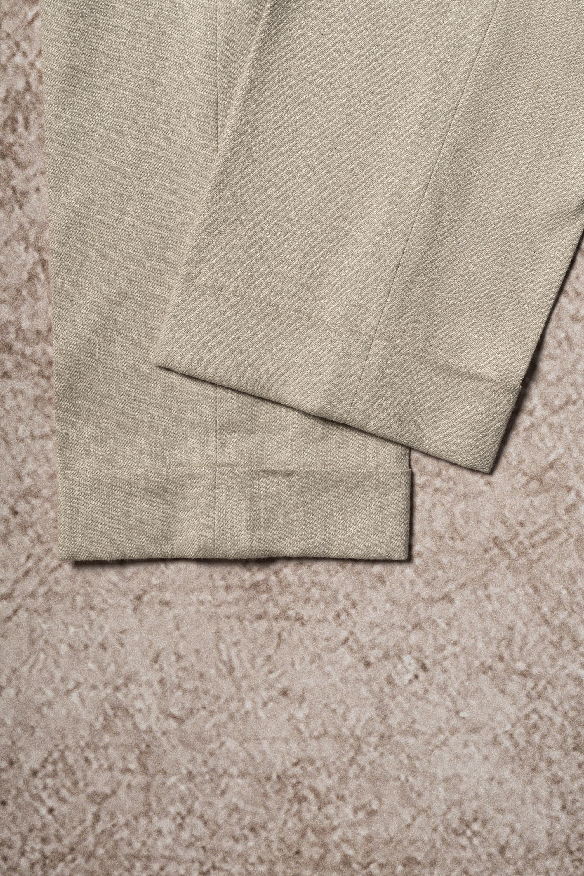 Stone Wool Linen Twill Suit #121