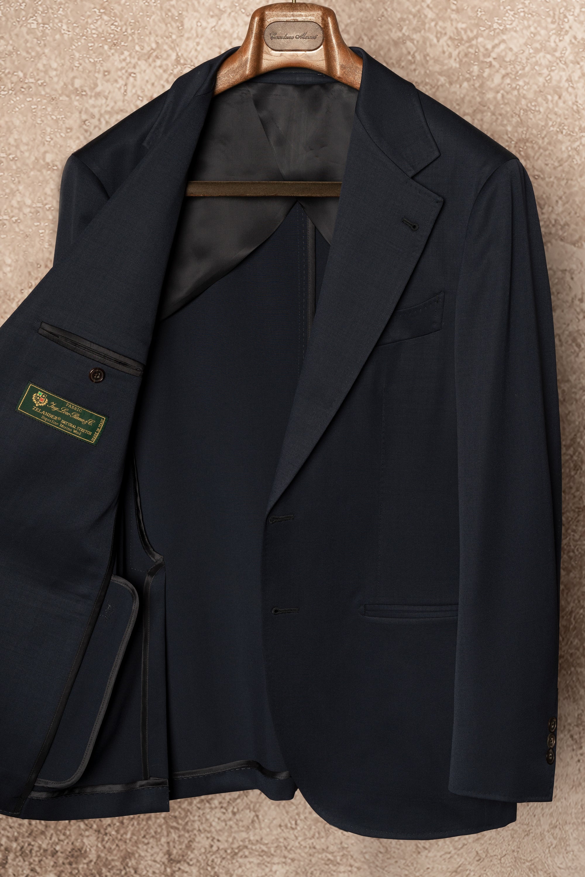 MTO Navy Worsted Suit