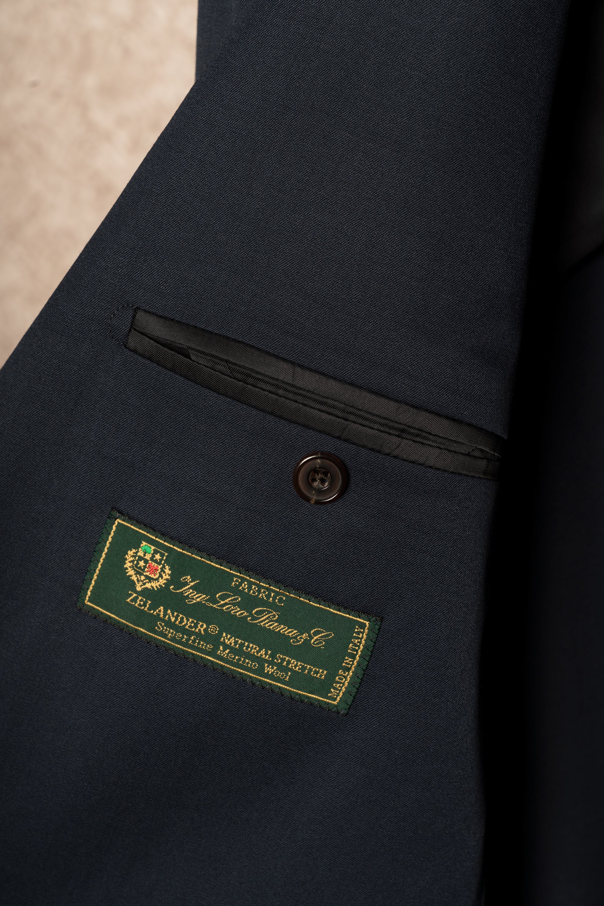 MTO Navy Worsted Suit