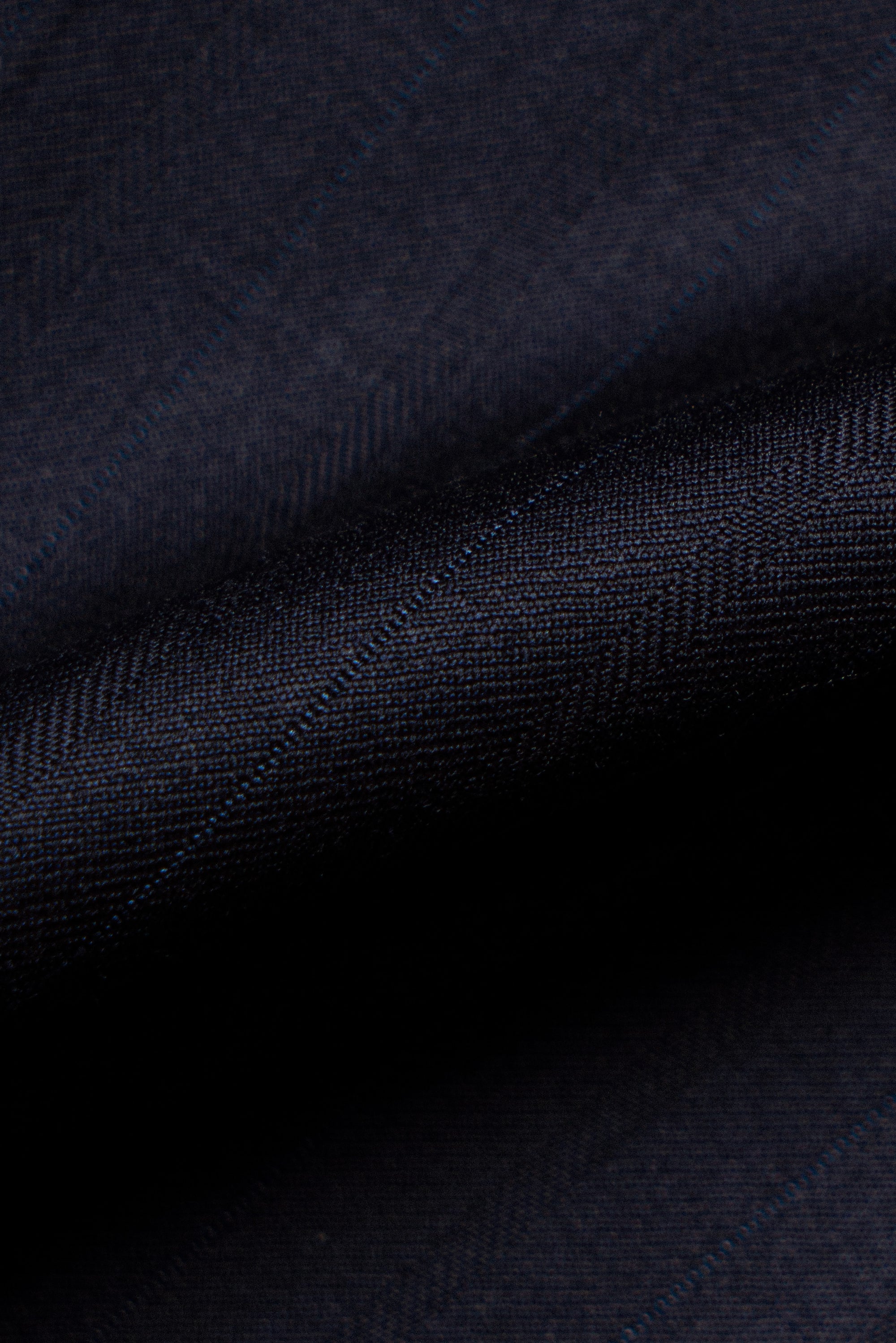 MTO Navy Herringbone 130s Wool Suit #400