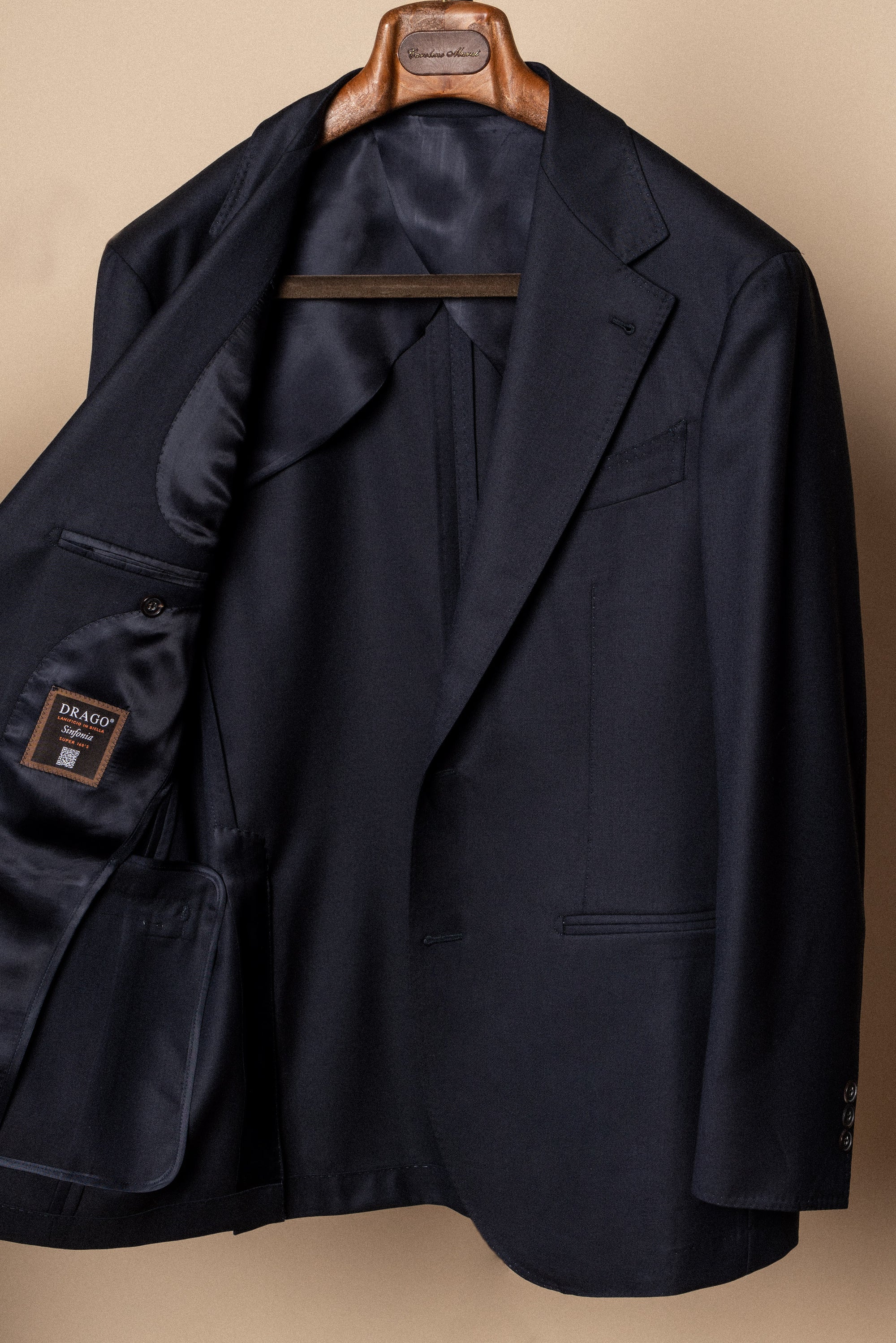 MTO Navy Twill 15 Micron 160s Suit #430
