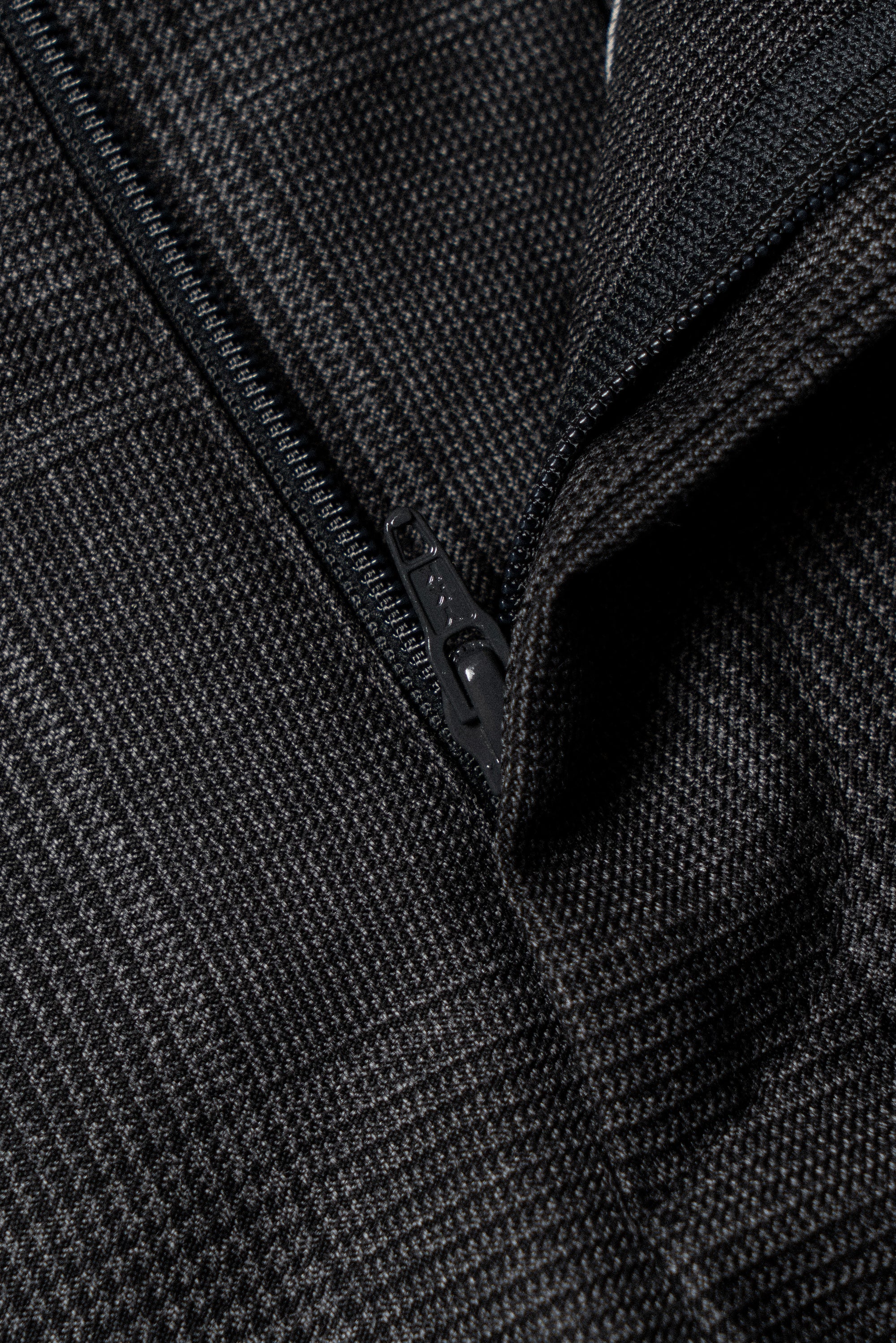 MTO Dark Grey Glen Check 130s Wool Suit #420