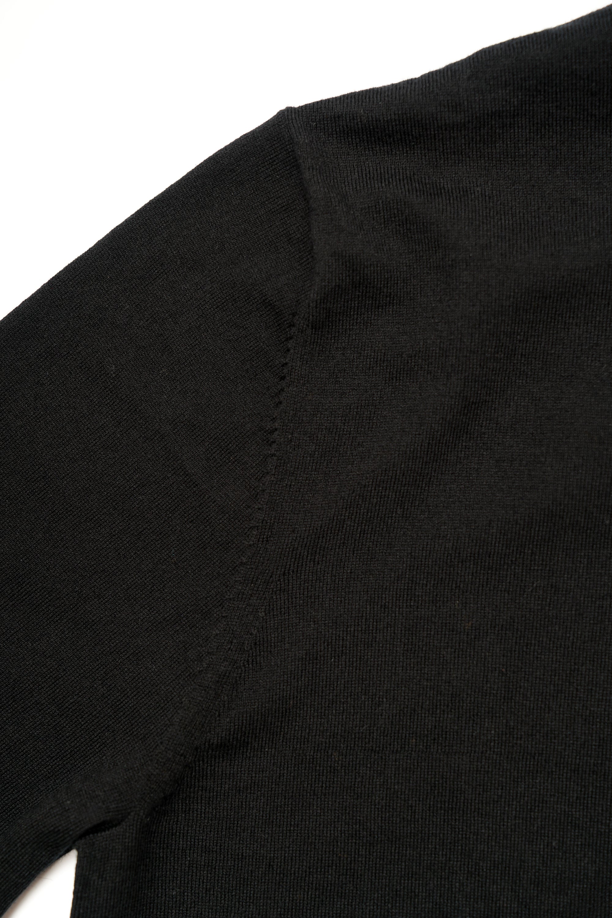 Black Roll Neck Jumper
