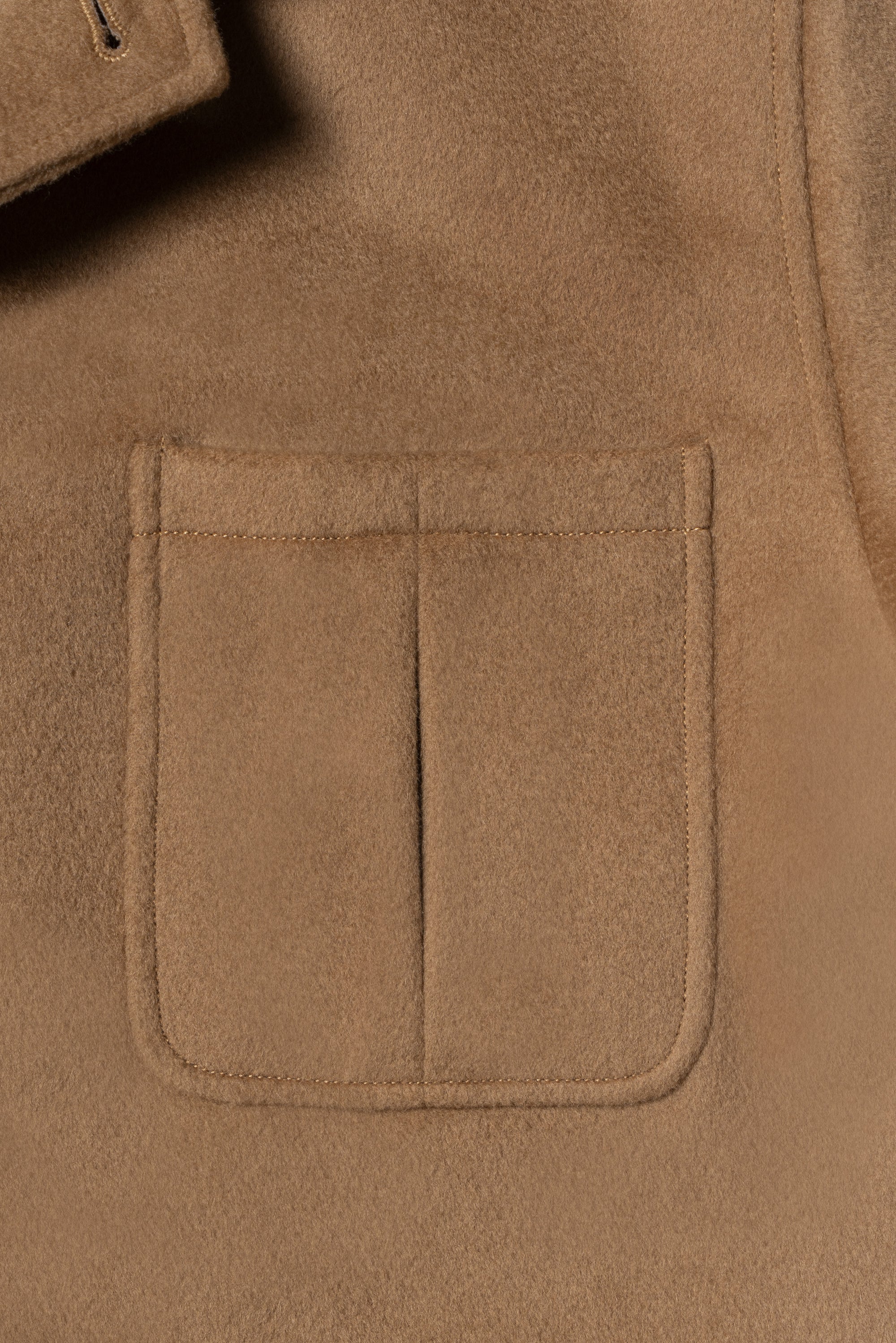Camel Wool Chore Jacket