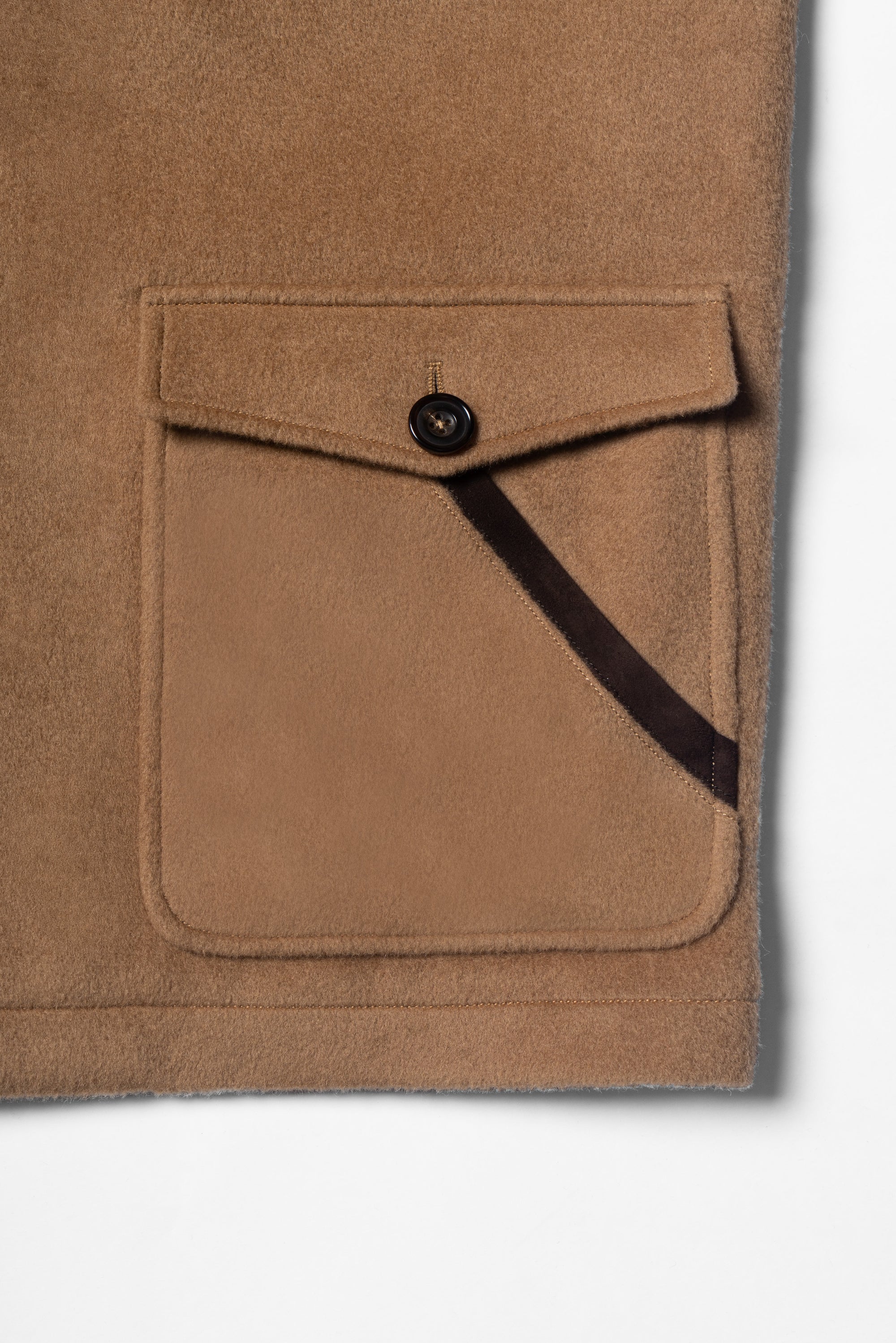 Camel Wool Chore Jacket