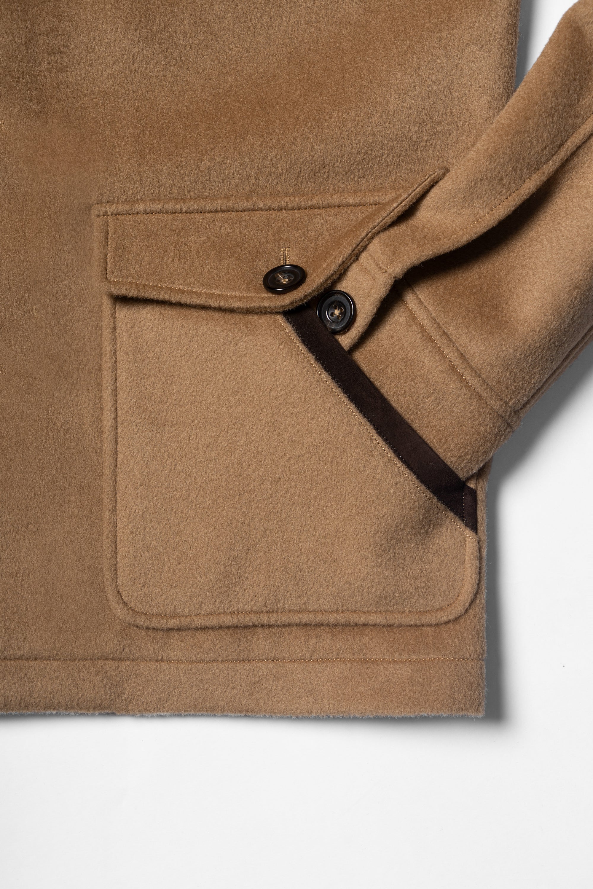 Camel Wool Chore Jacket