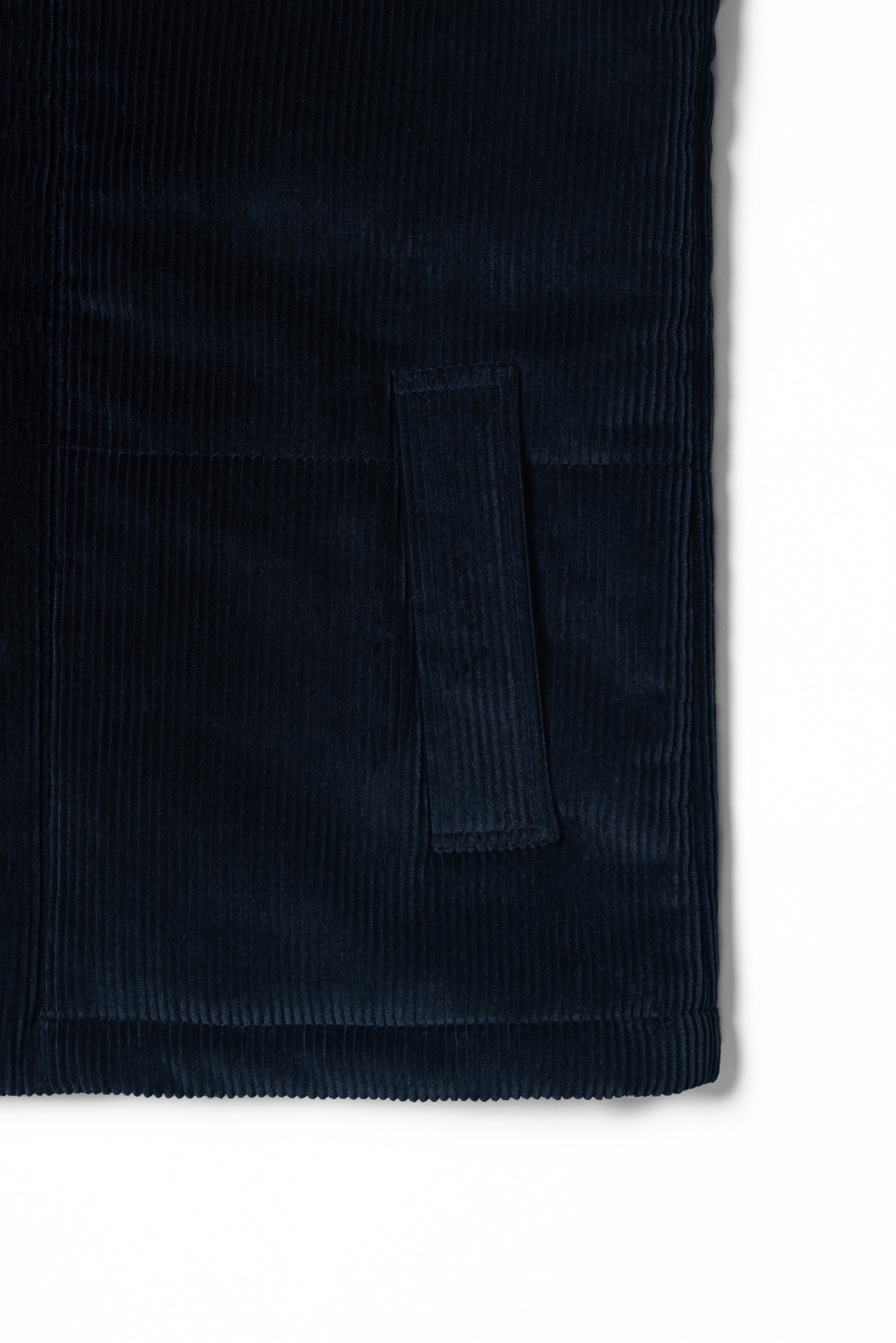 Navy Cotton Corduroy Gilet #171