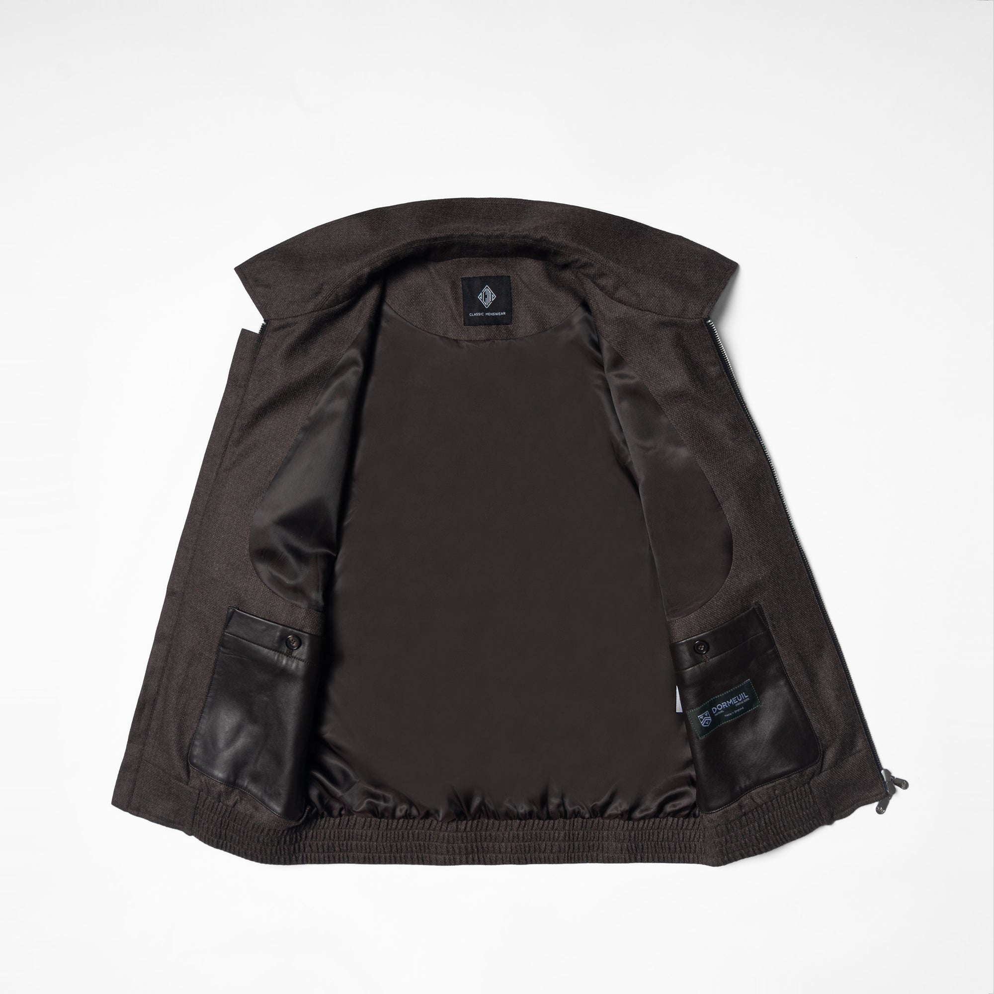 MTO Brown Bird‘s Eye A2 Jacket #269