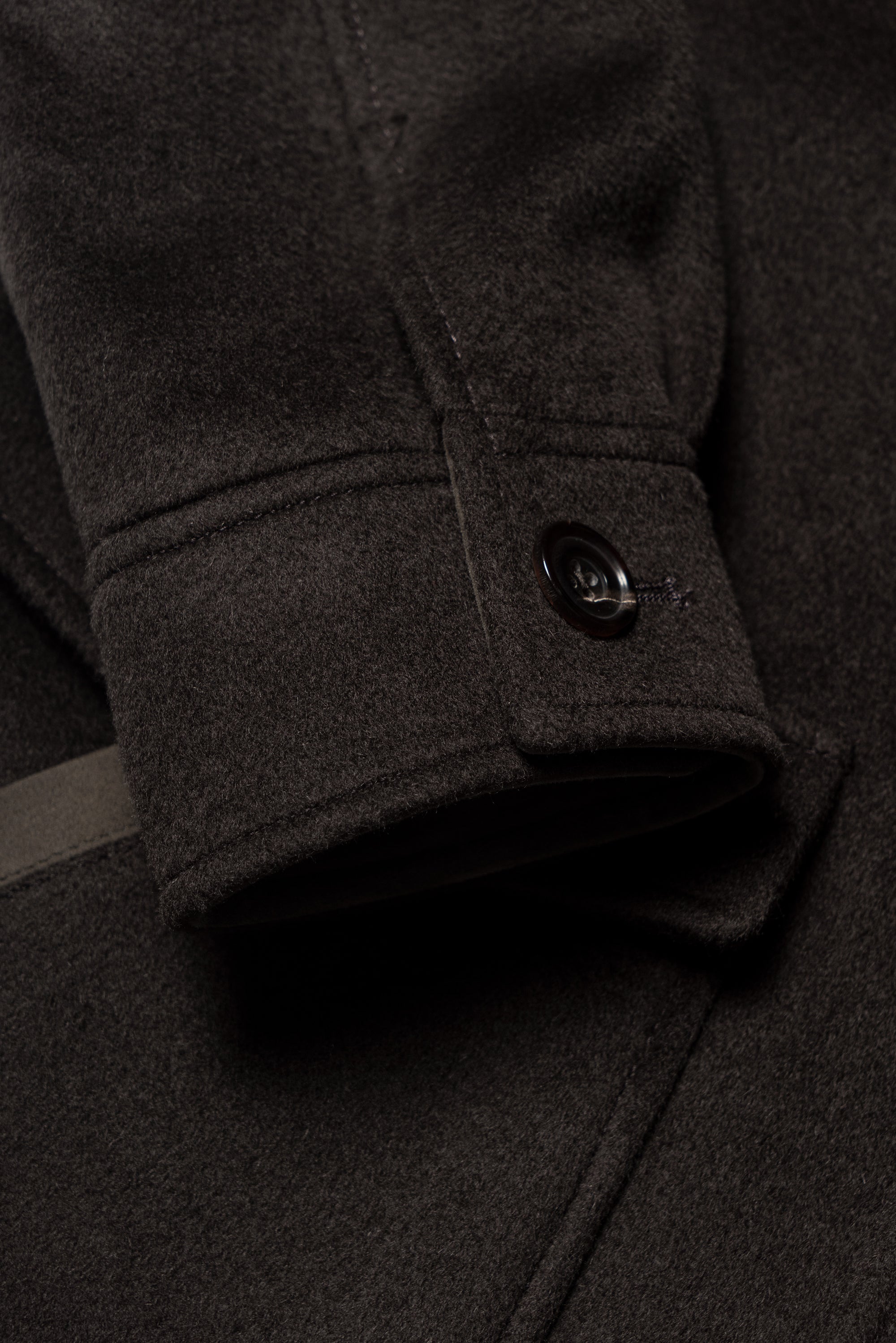 Chocolate Wool Chore Jacket