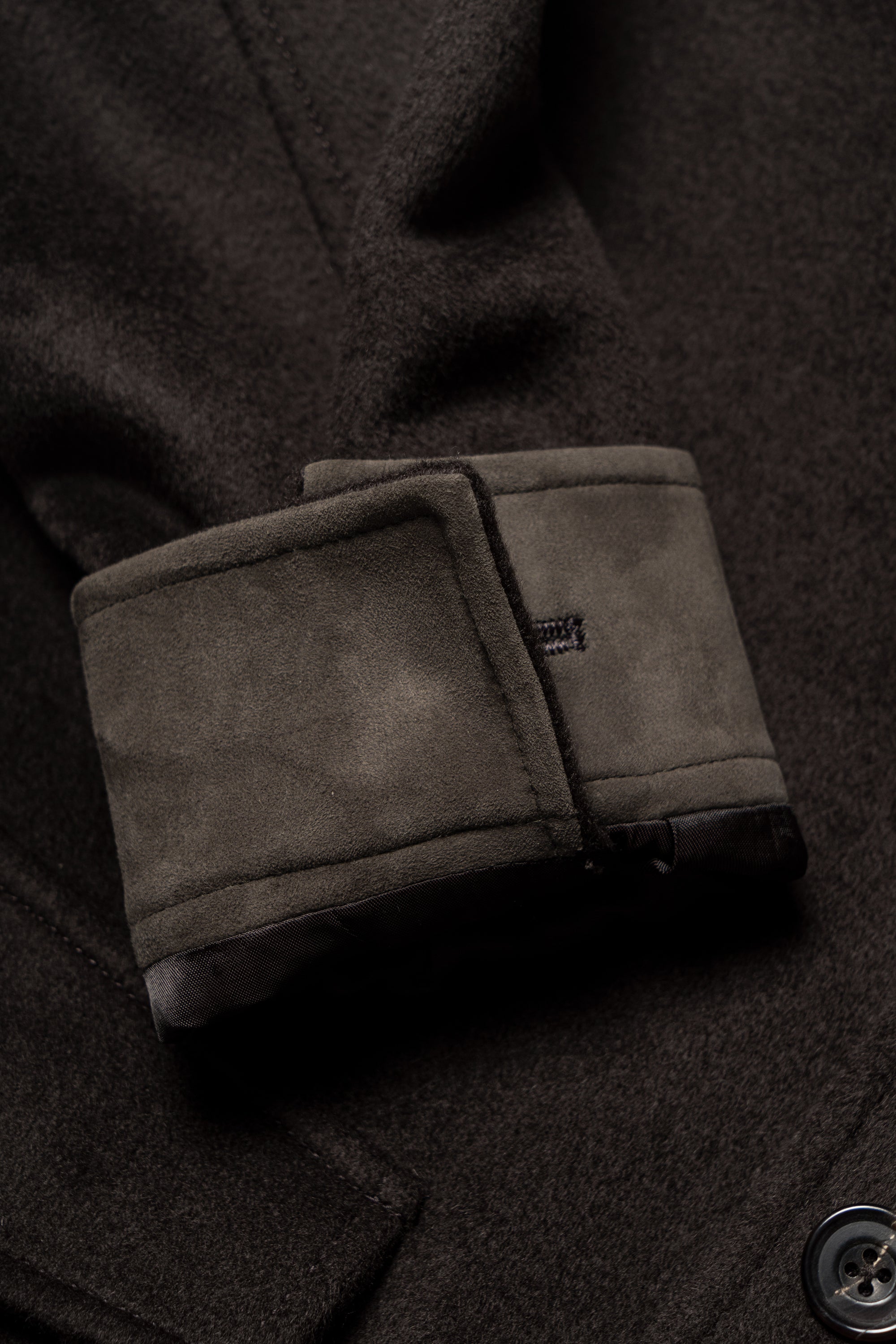 Chocolate Wool Chore Jacket
