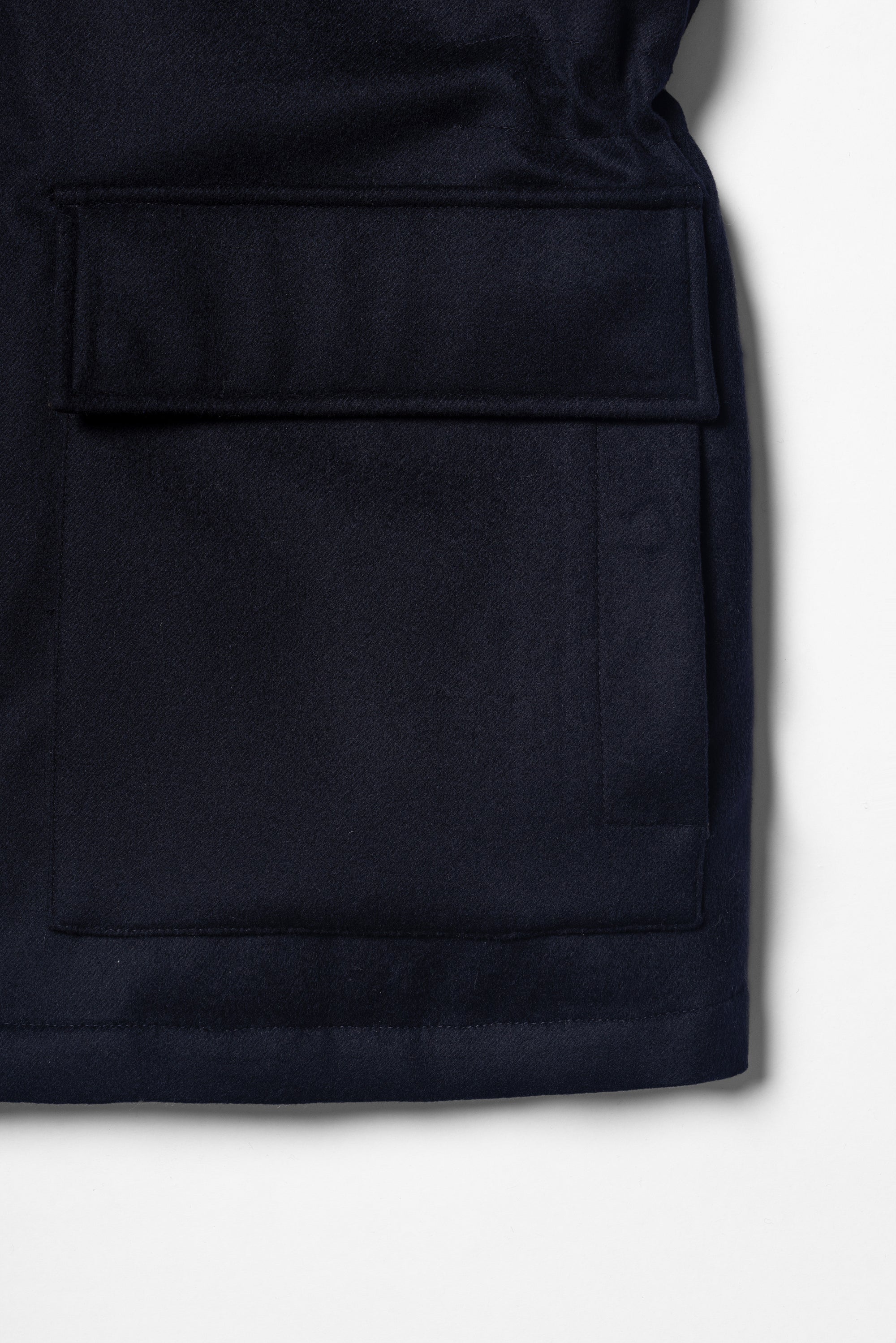 Navy Wool Cashmere N3B Parka #185