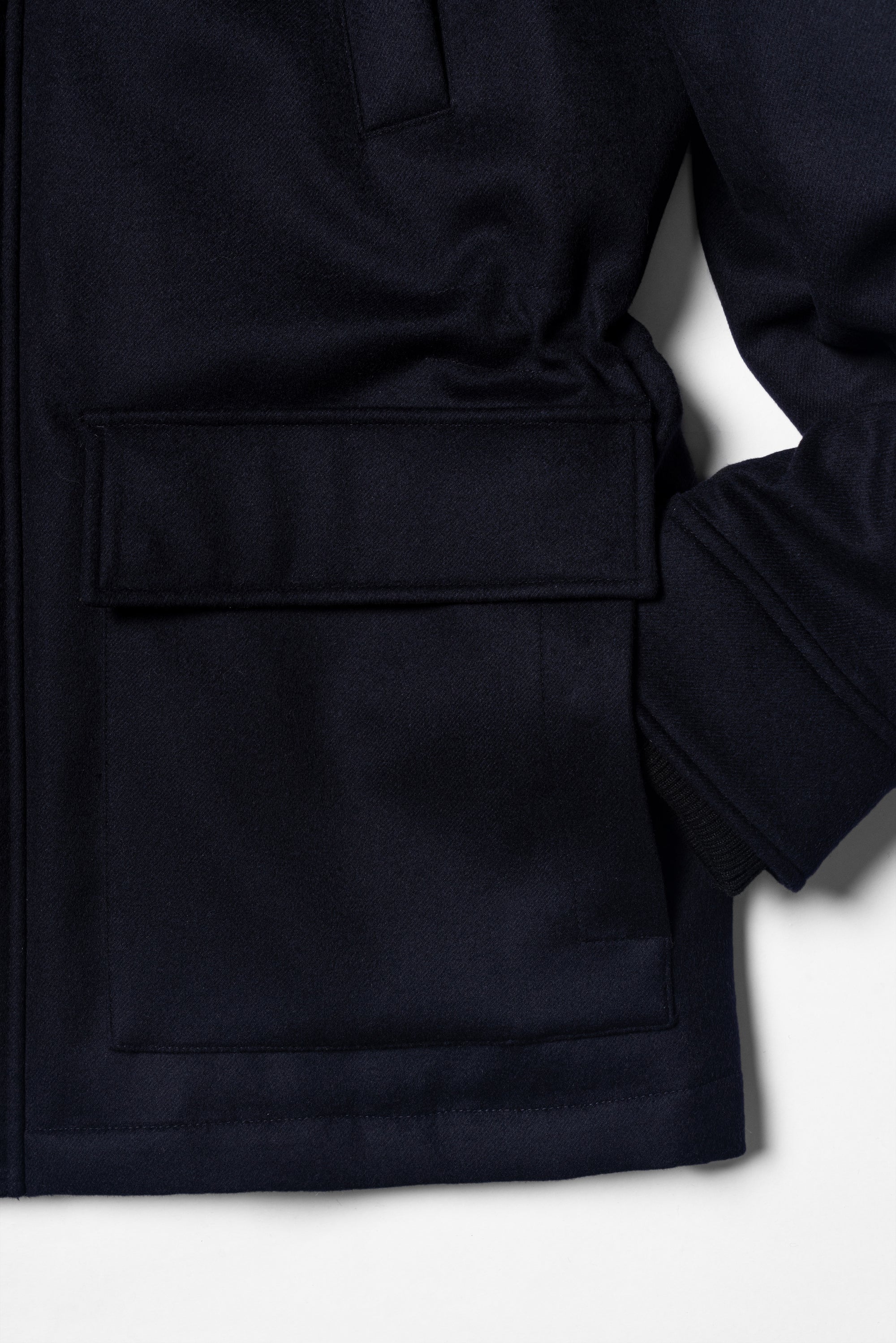 Navy Wool Cashmere N3B Parka #185