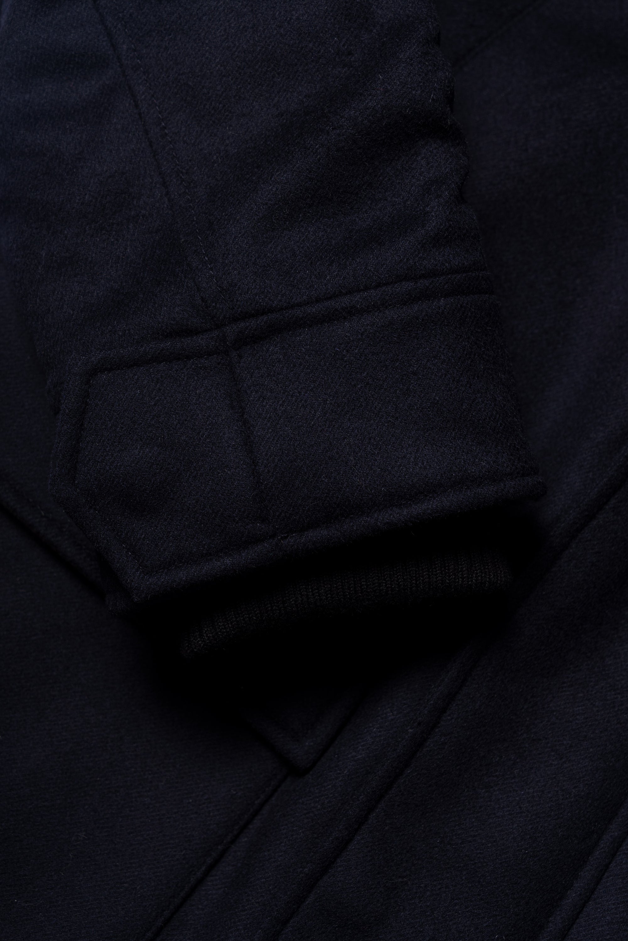 Navy Wool Cashmere N3B Parka #185