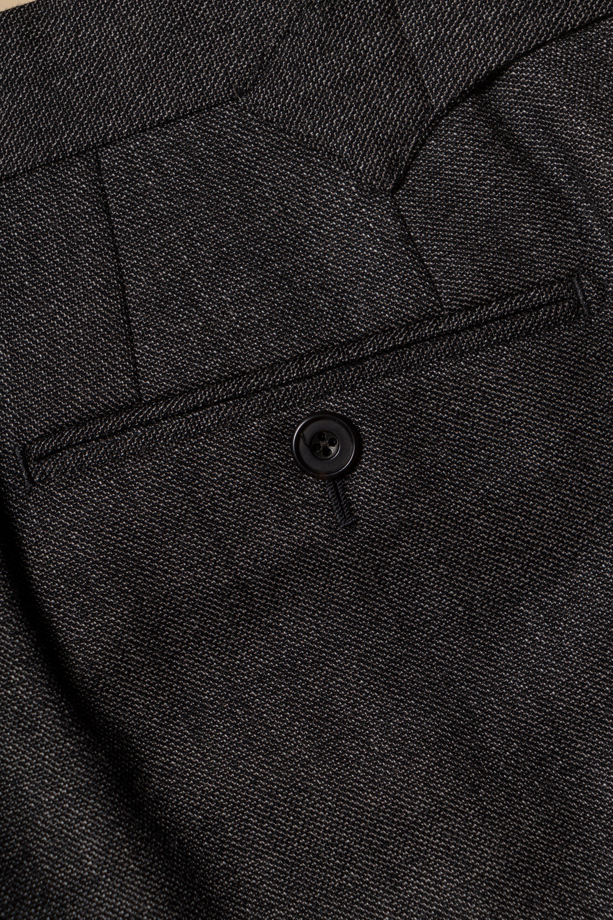 MTO Taupe Sharkskin Wool Suit #391