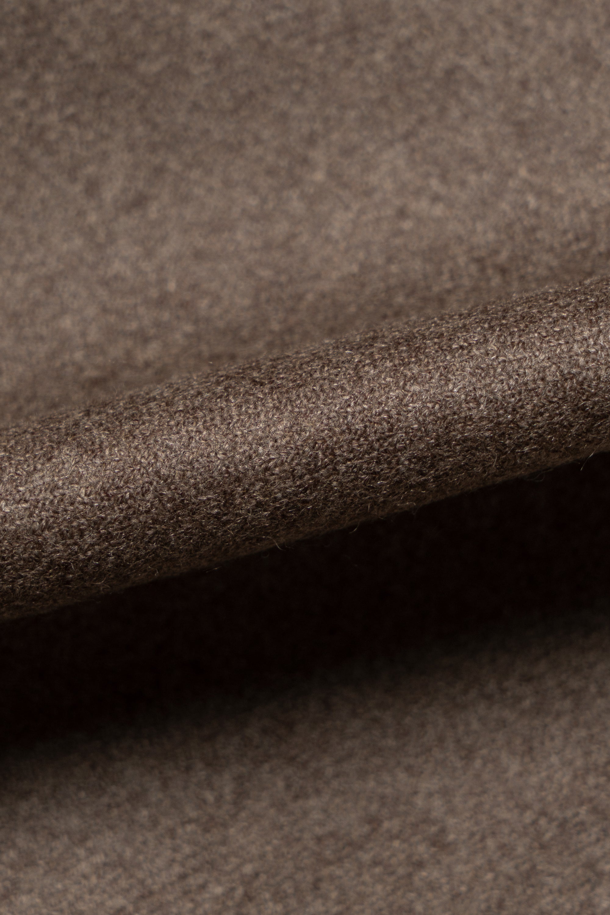 MTO Taupe Wool Cashmere Flannel Jacket