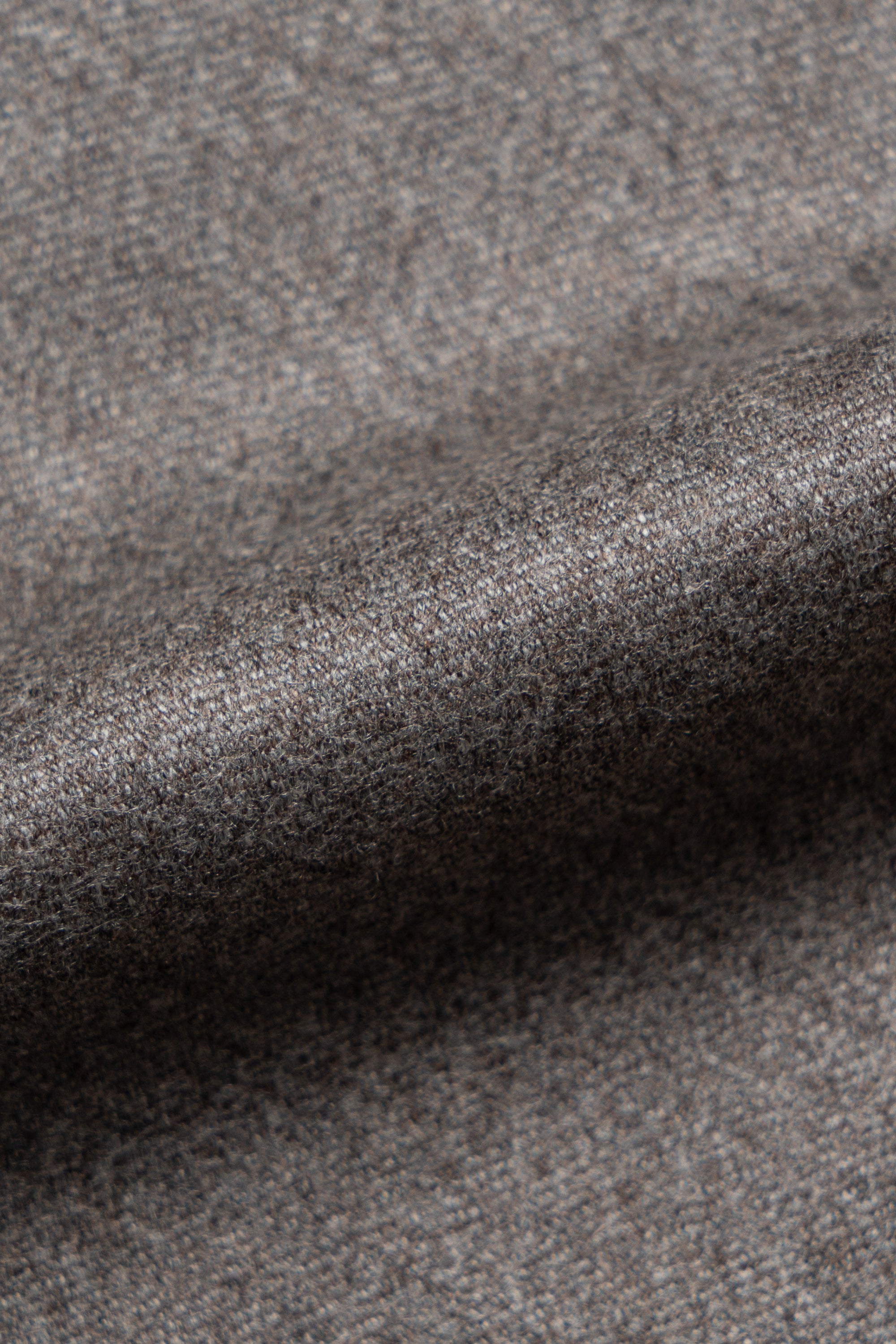 MTO Grey Camel Wool Cashmere Flannel Suit