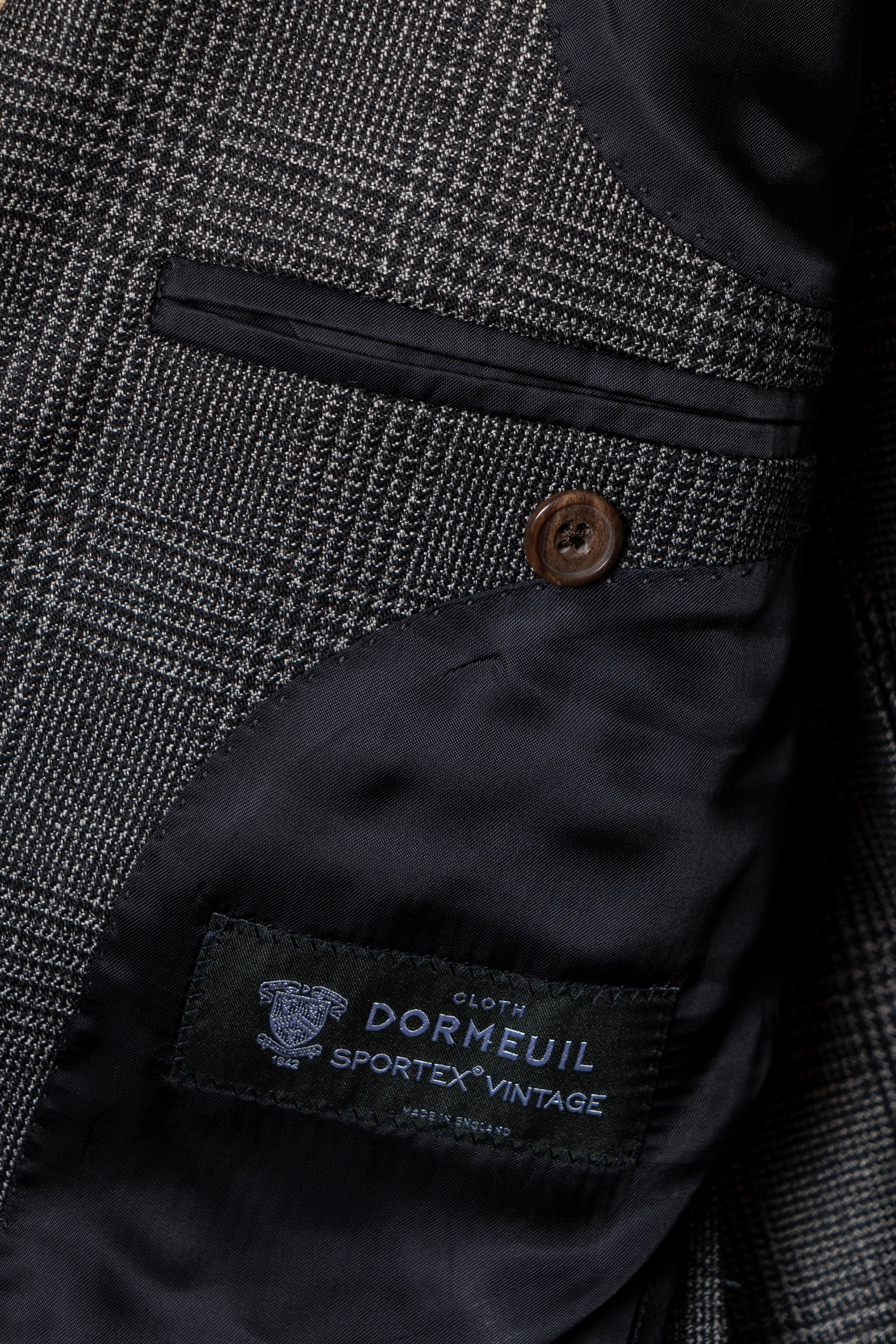 MTO Grey Glen Check Wool Suit #388