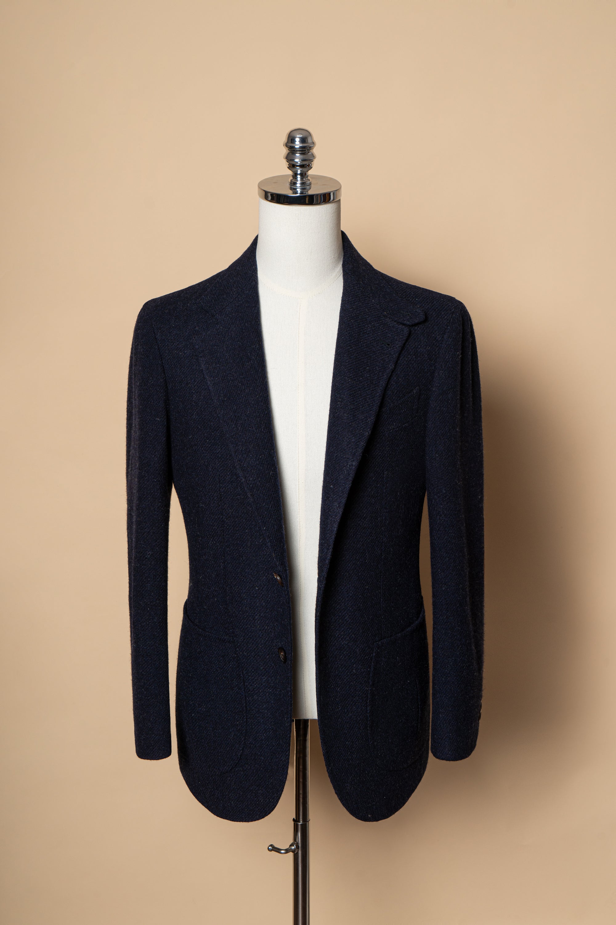 MTO Navy Tweed Jacket #486