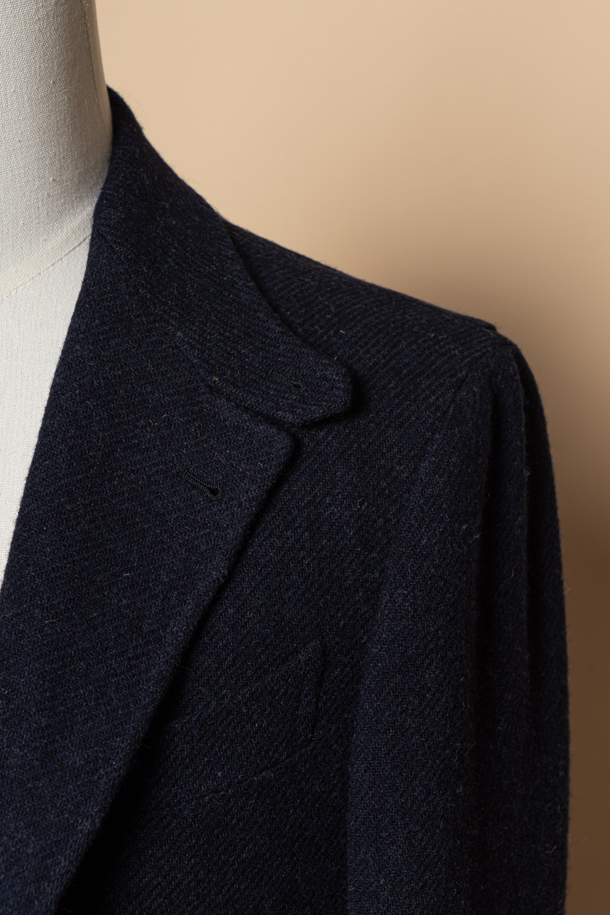 MTO Navy Tweed Jacket #486