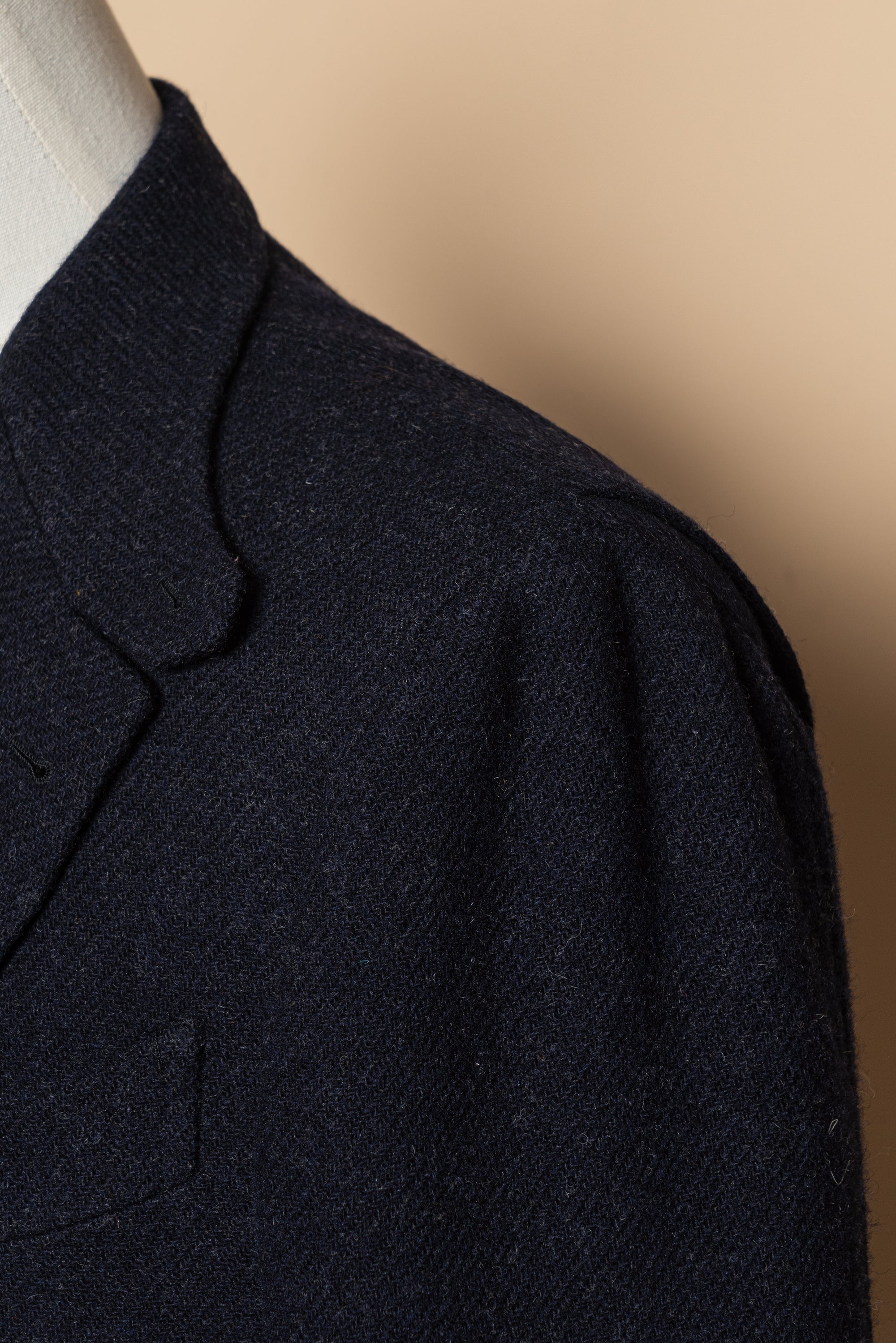 MTO Navy Tweed Jacket #486