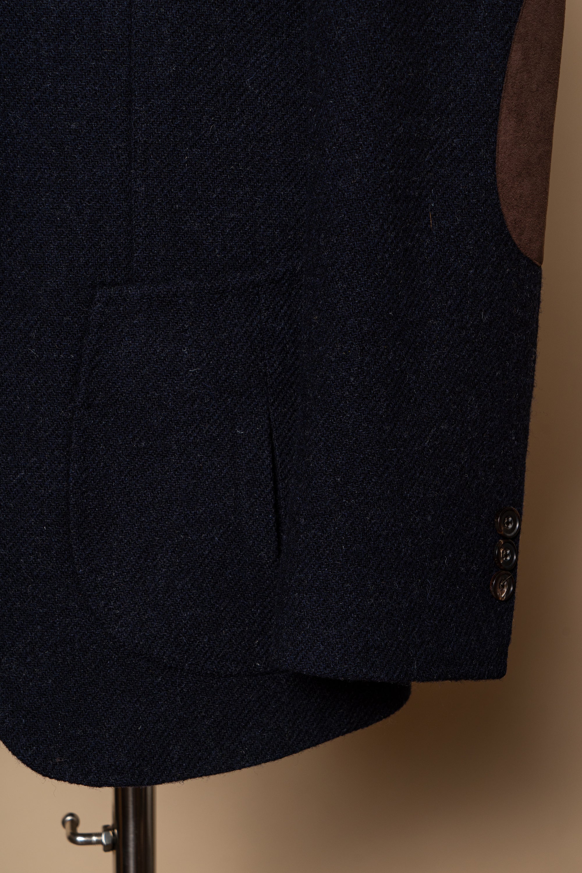 MTO Navy Tweed Jacket #486