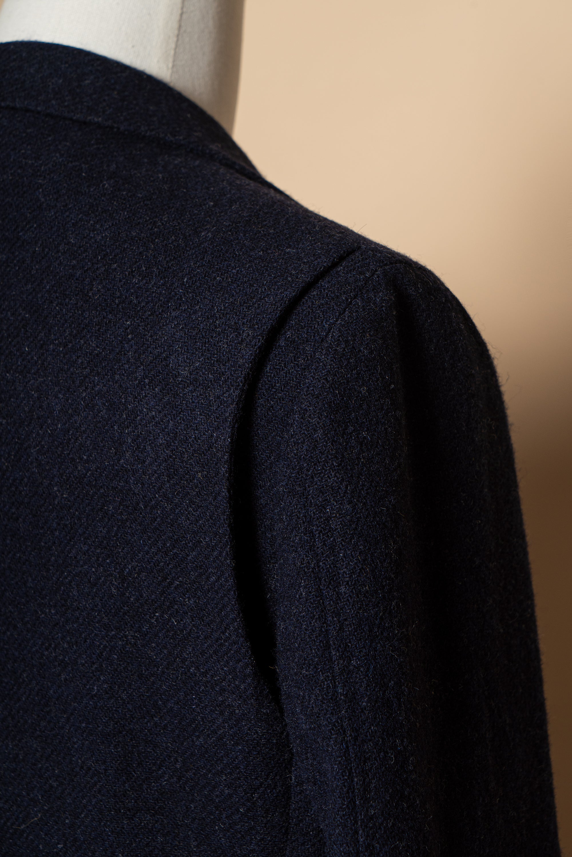 MTO Navy Tweed Jacket #486
