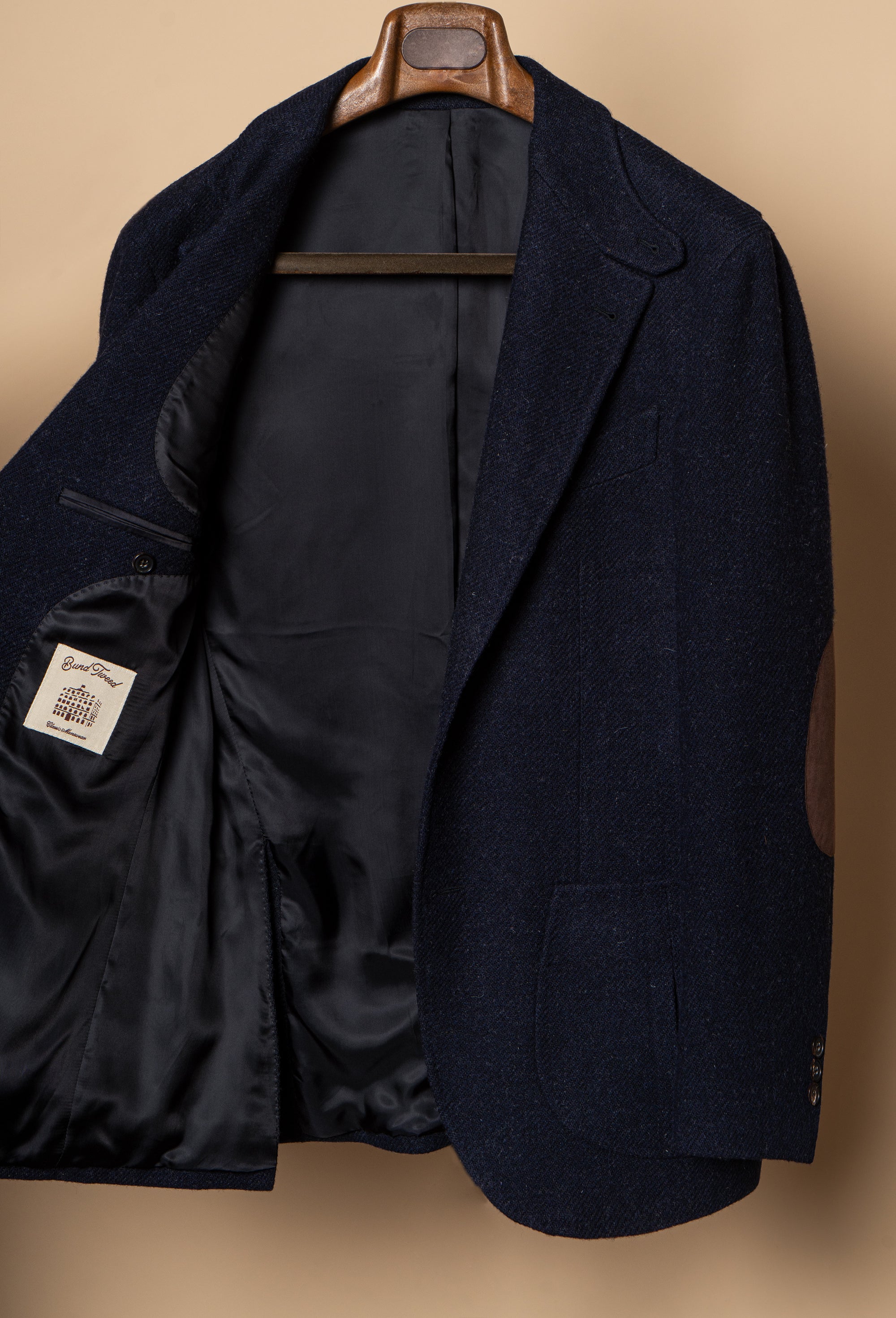 MTO Navy Tweed Jacket #486