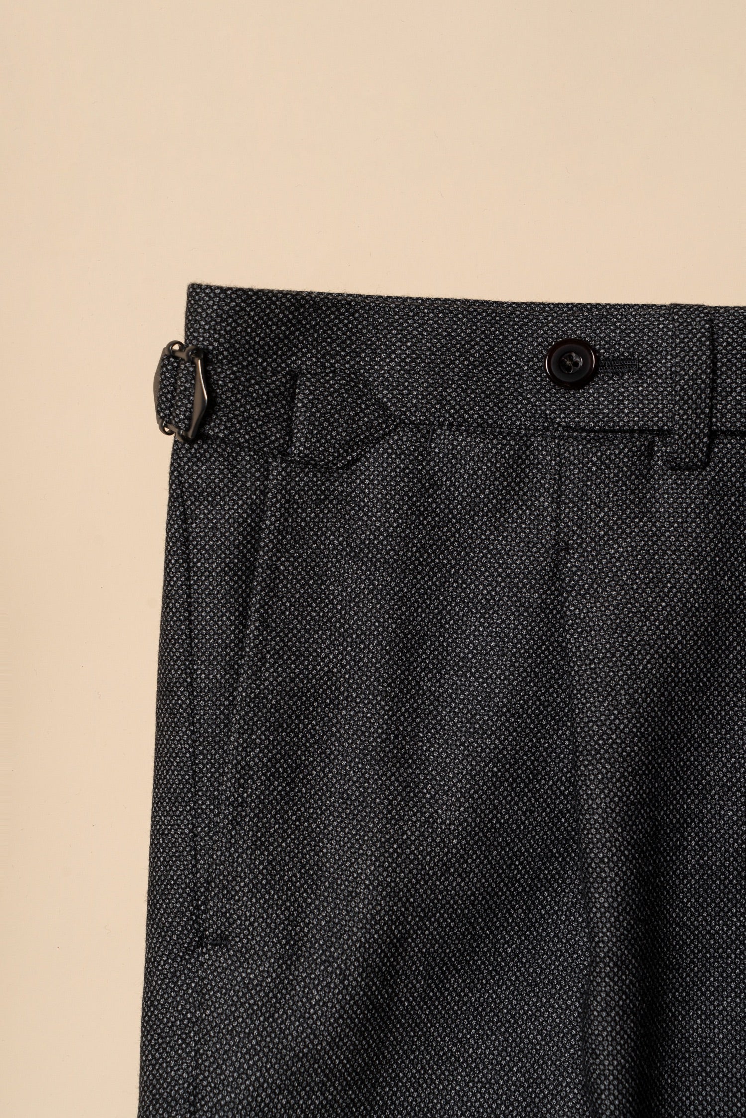 MTO Mid Grey Birdseye Worsted Suit #600
