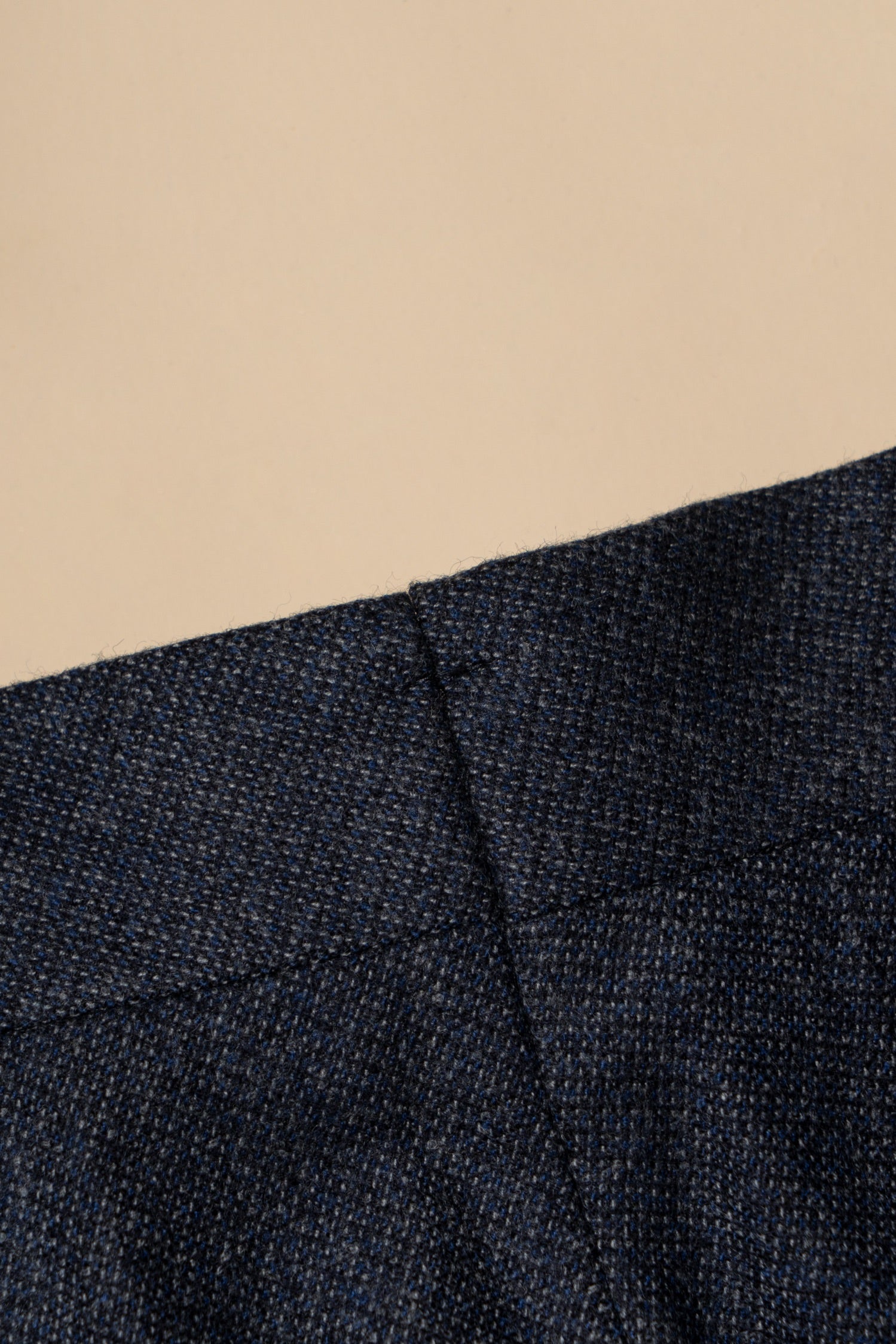 MTO Steel Blue 120s Worsted Flannel Suit #509