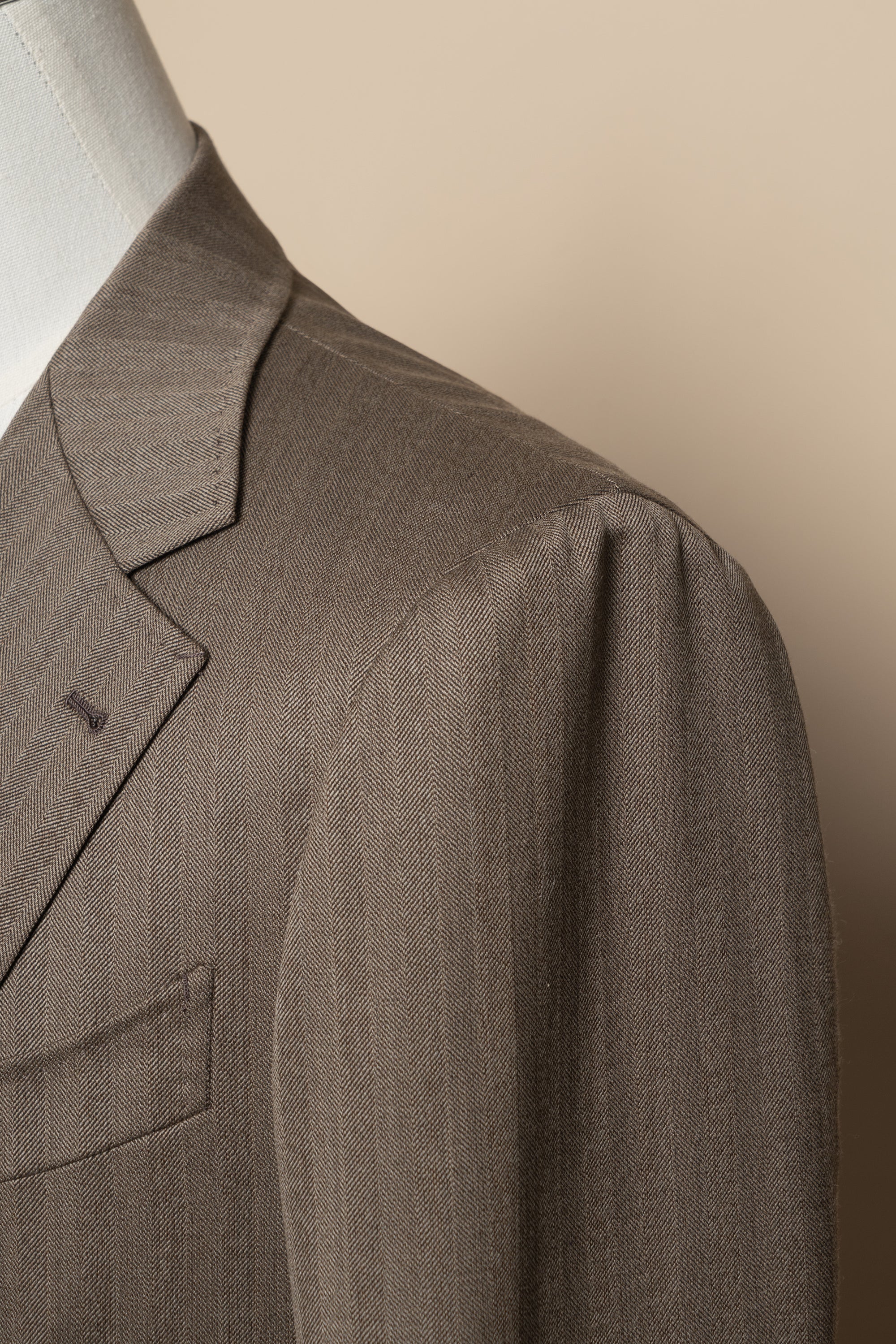 MTO Solar Dream Herringbone Suit #464