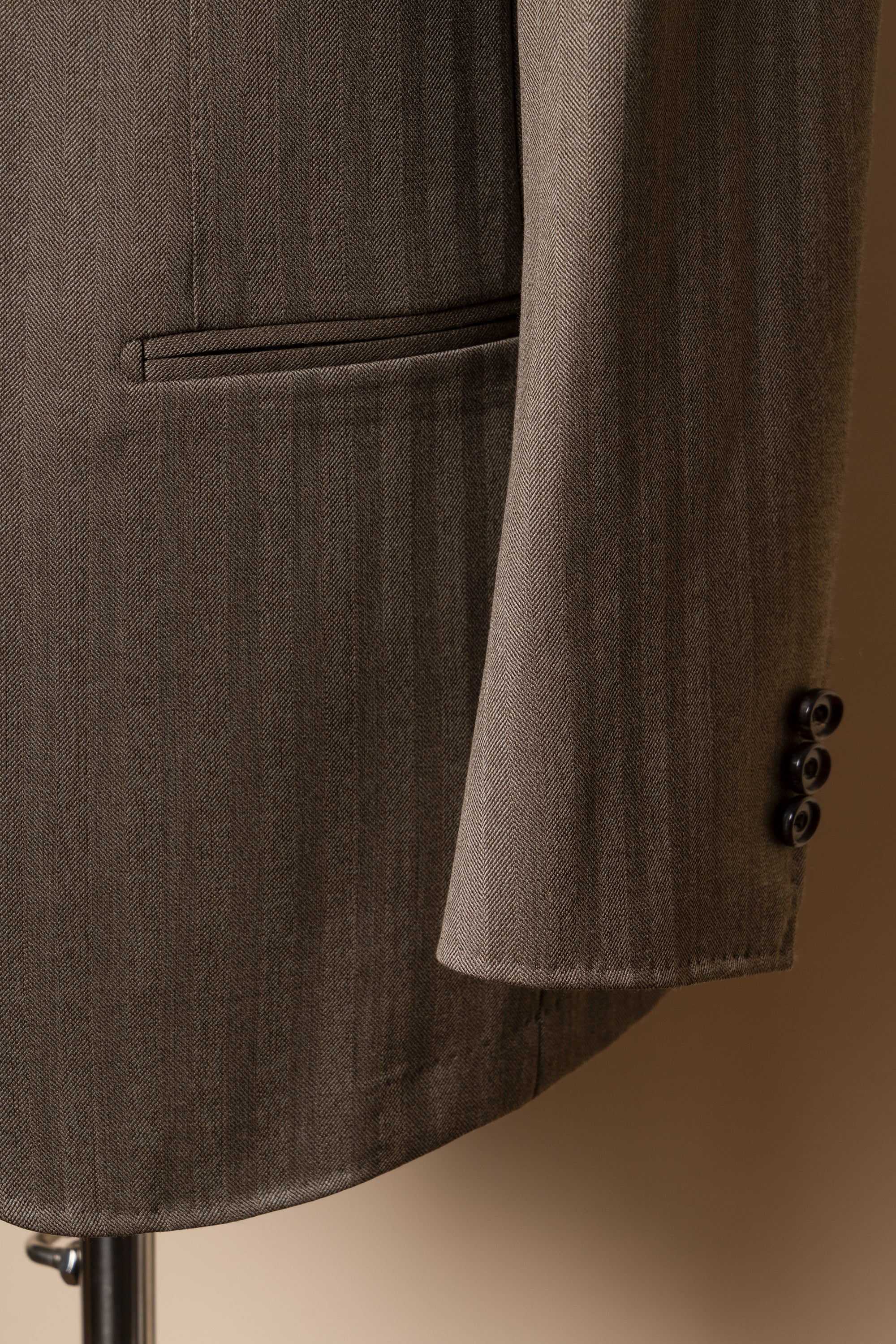 MTO Solar Dream Herringbone Suit #464