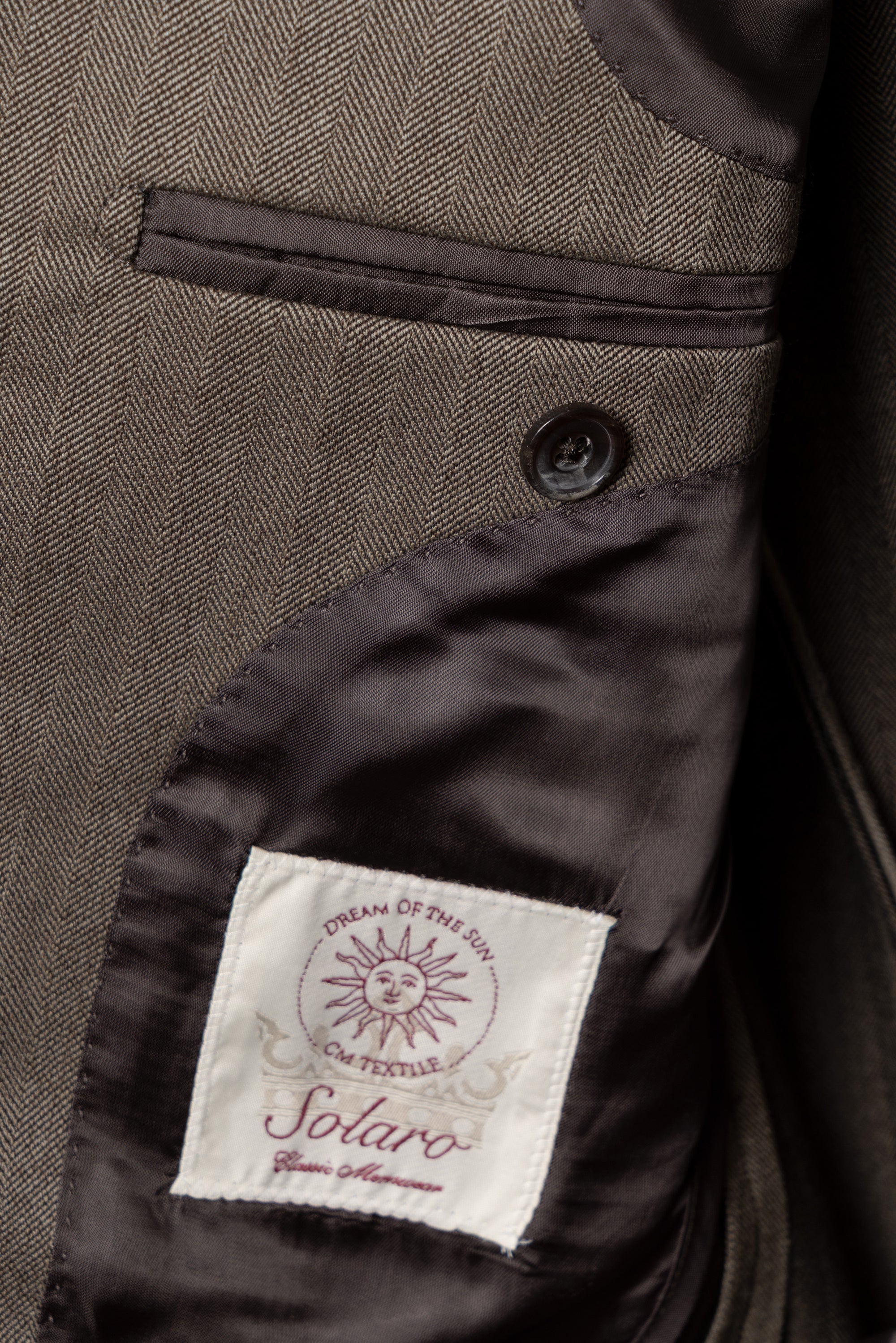 MTO Solar Dream Herringbone Suit #464