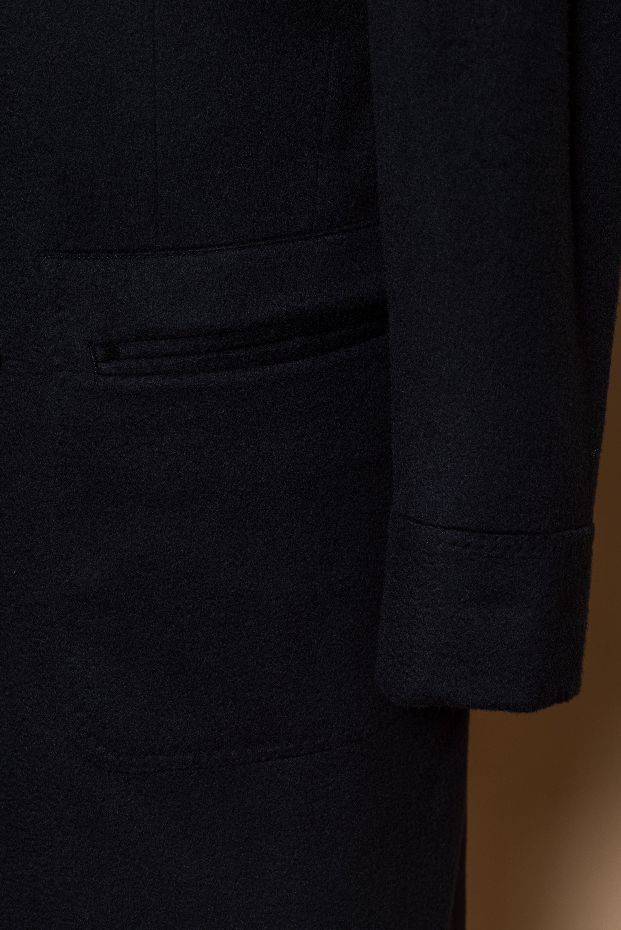 MTO Navy Cashmere Ulster Coat #342
