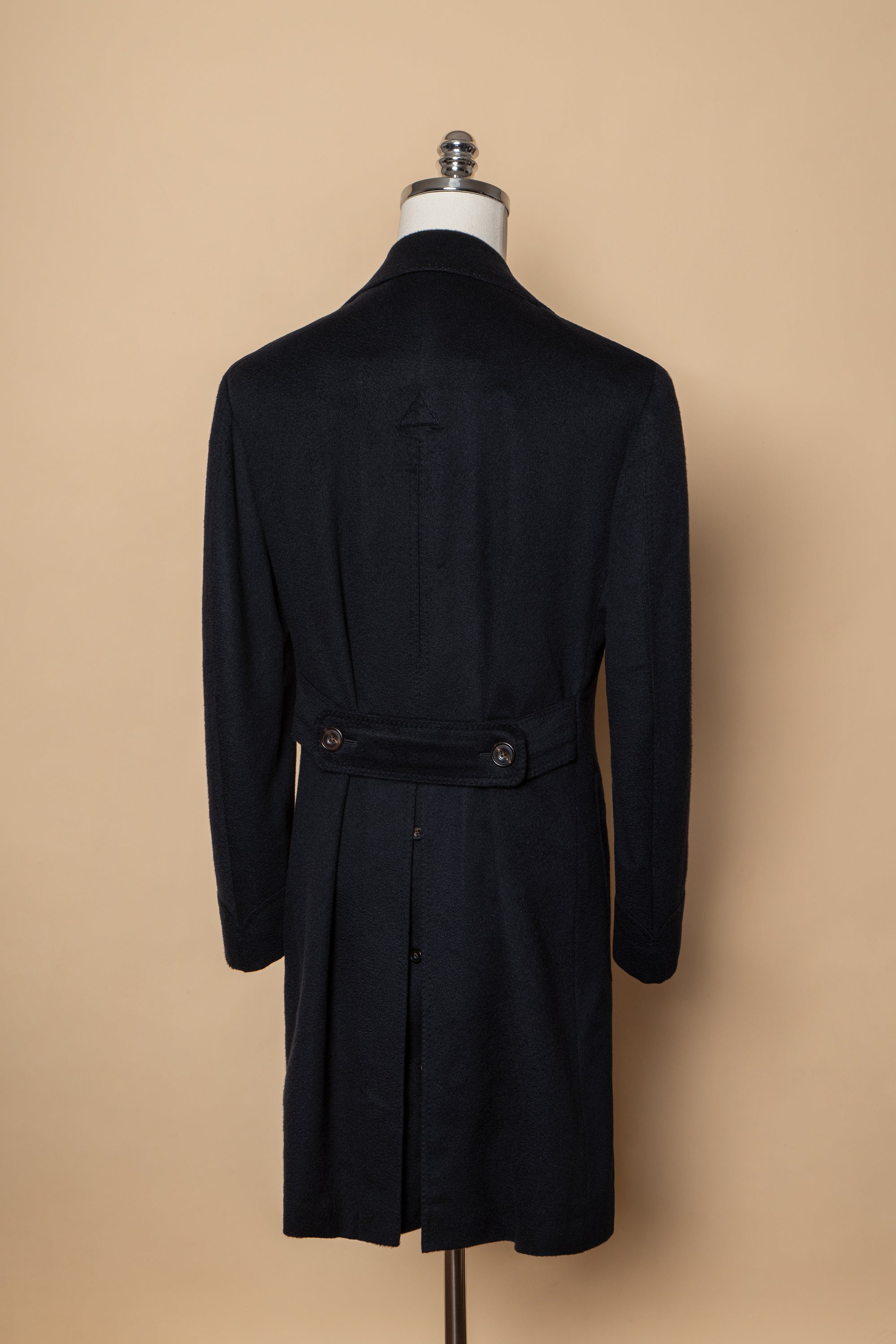 MTO Navy Cashmere Ulster Coat #342