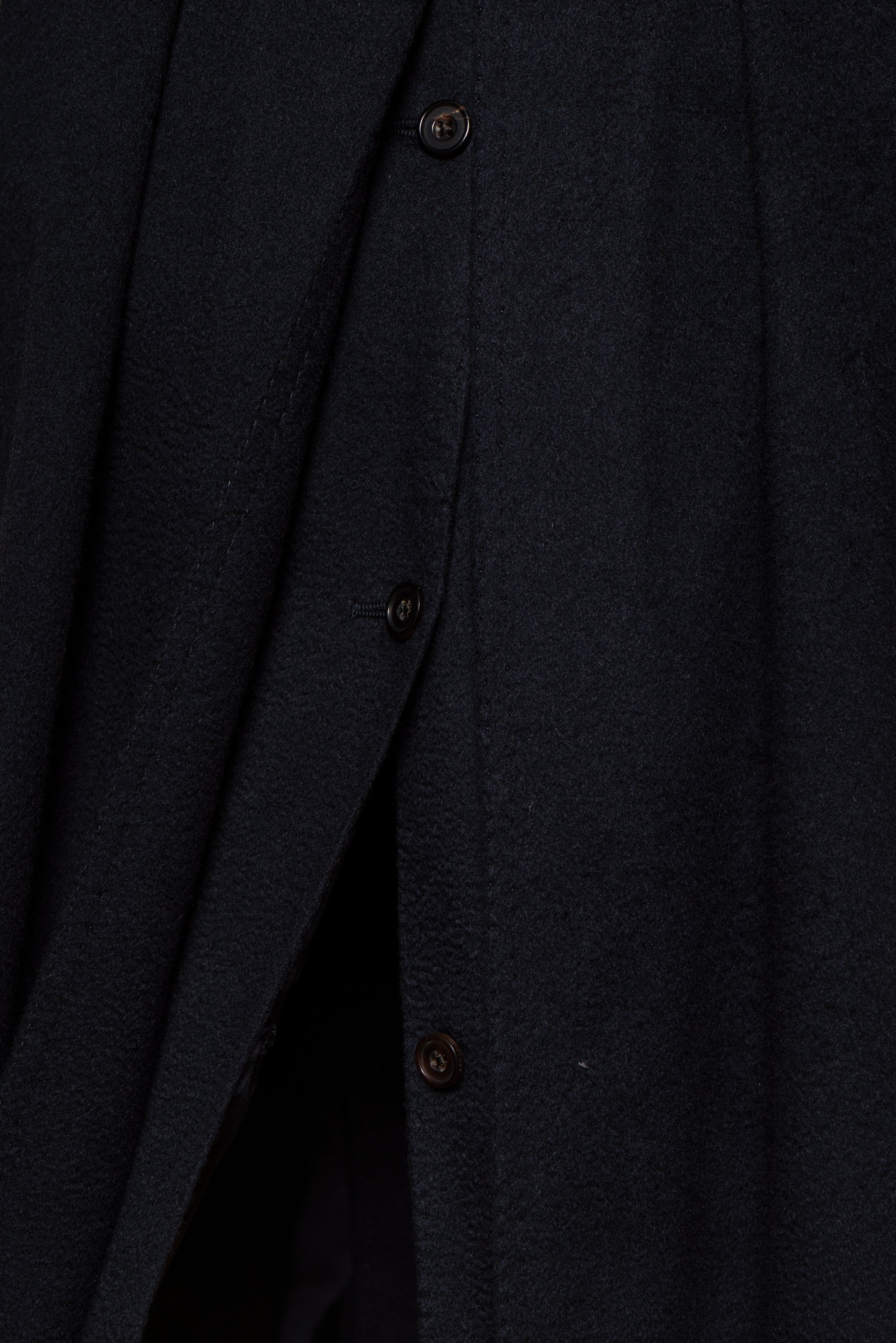 MTO Navy Cashmere Ulster Coat #342