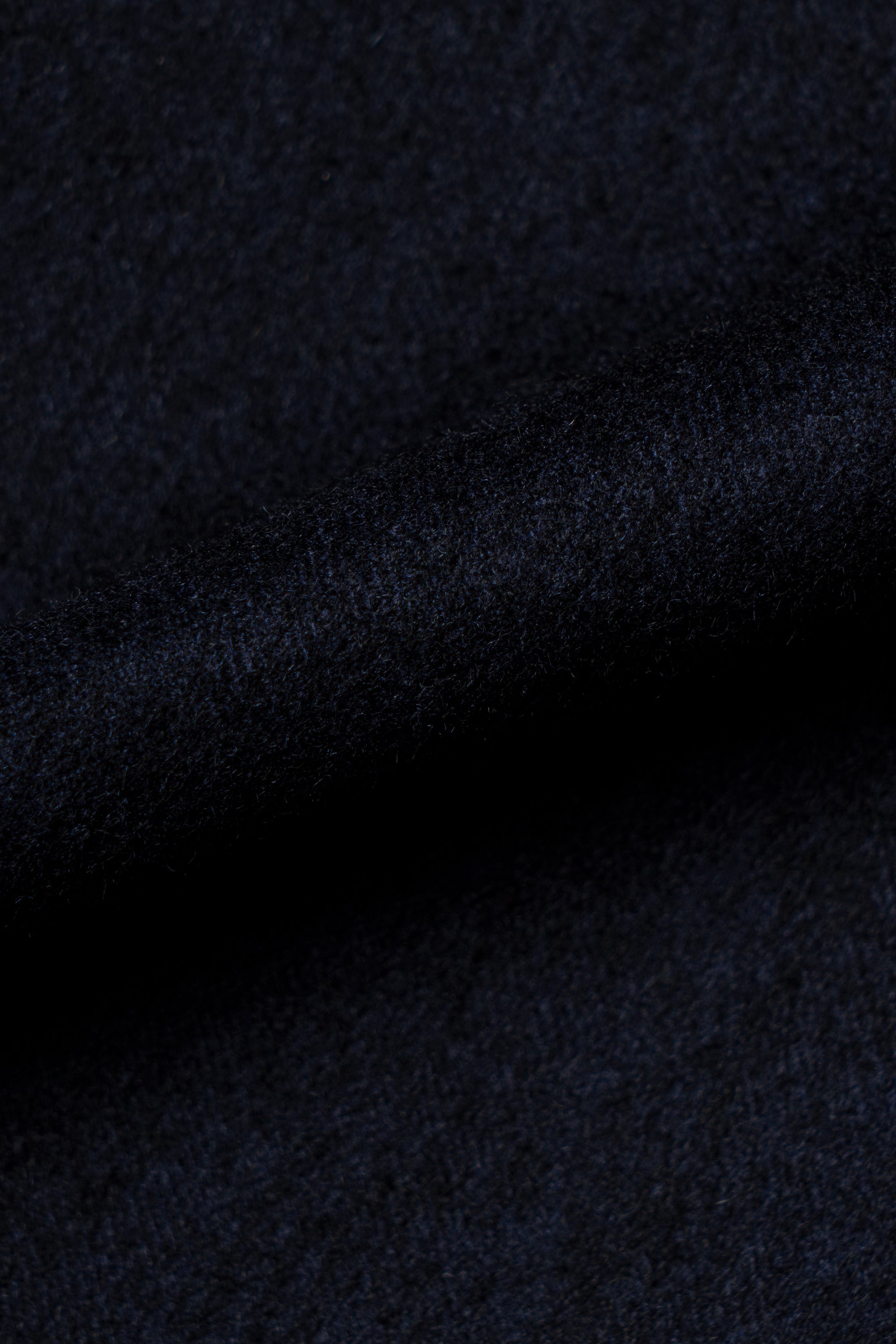 MTO Navy Herringbone Cashmere Chesterfield Coat #431