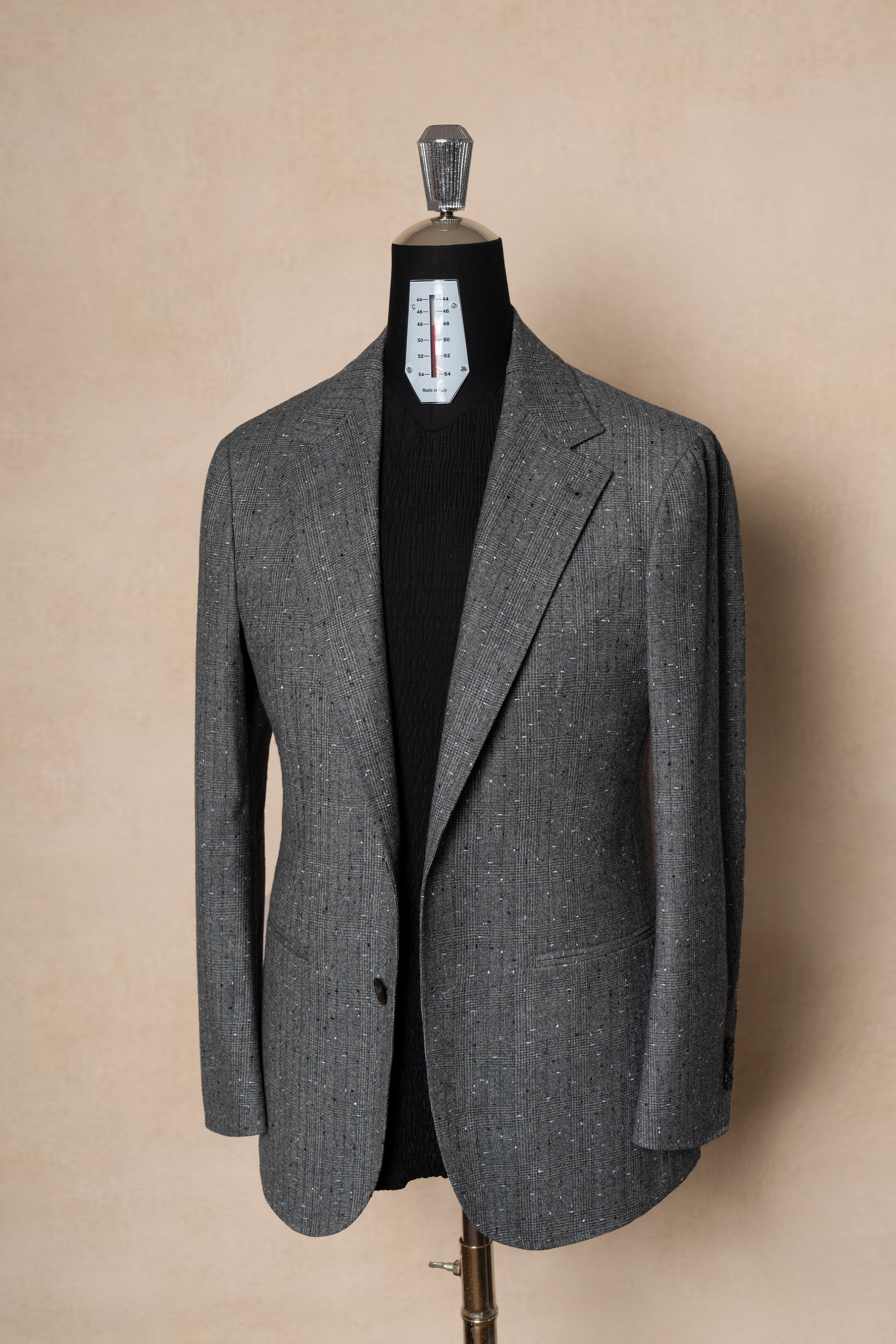 Grey Dotted Glen Check Suit #79