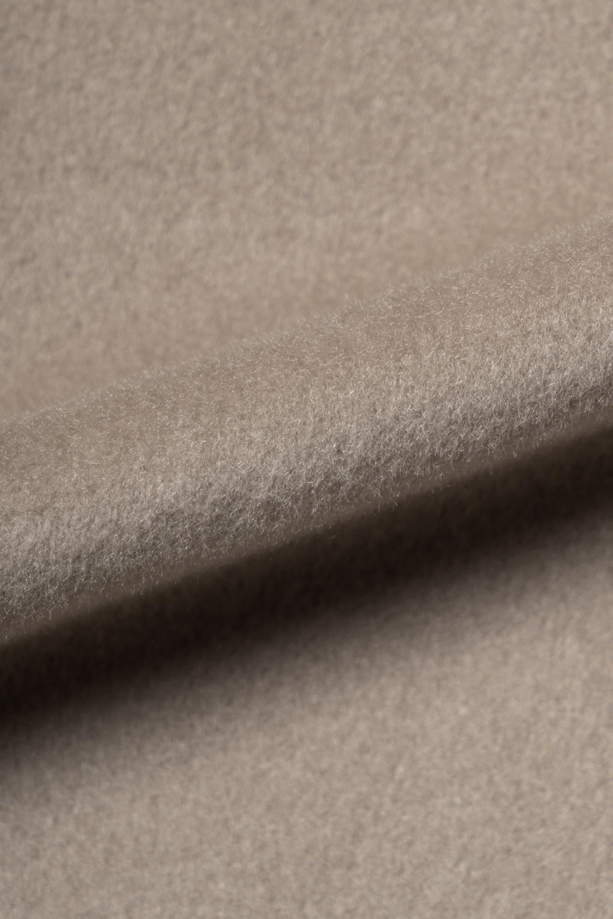 MTO Stone Cashmere Balmacaan Coat #459