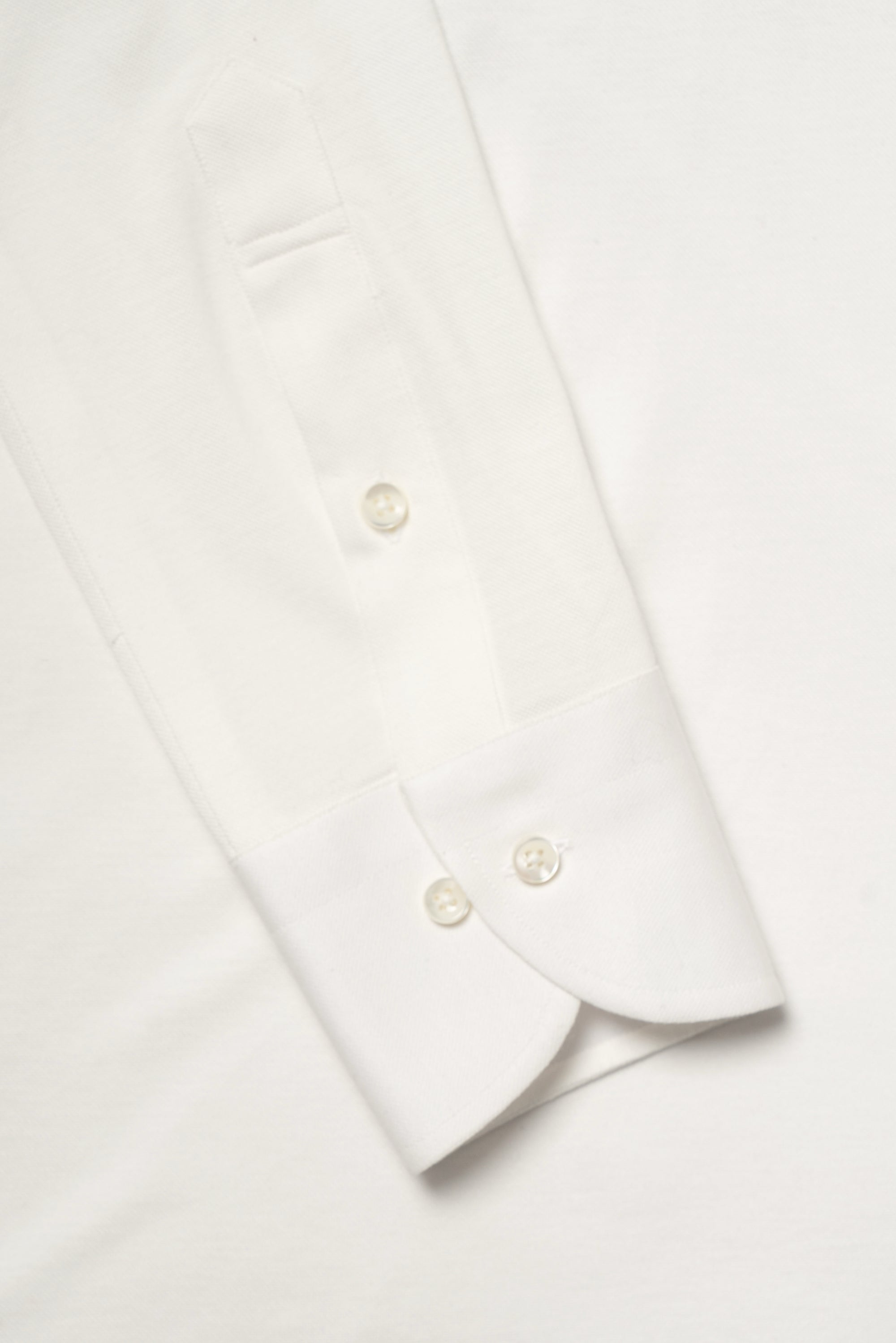 Ivory Cotton Blending Polo Shirt #2202