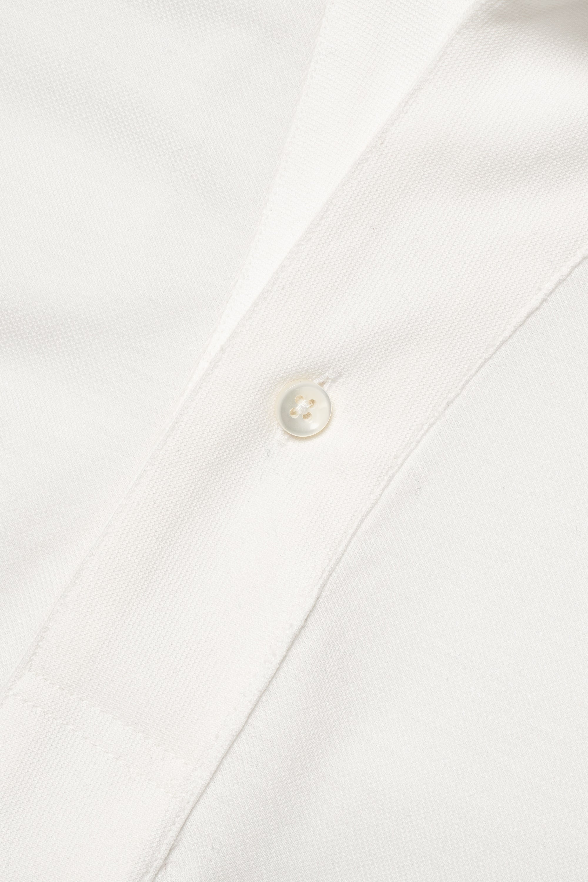 Ivory Cotton Blending Polo Shirt #2202