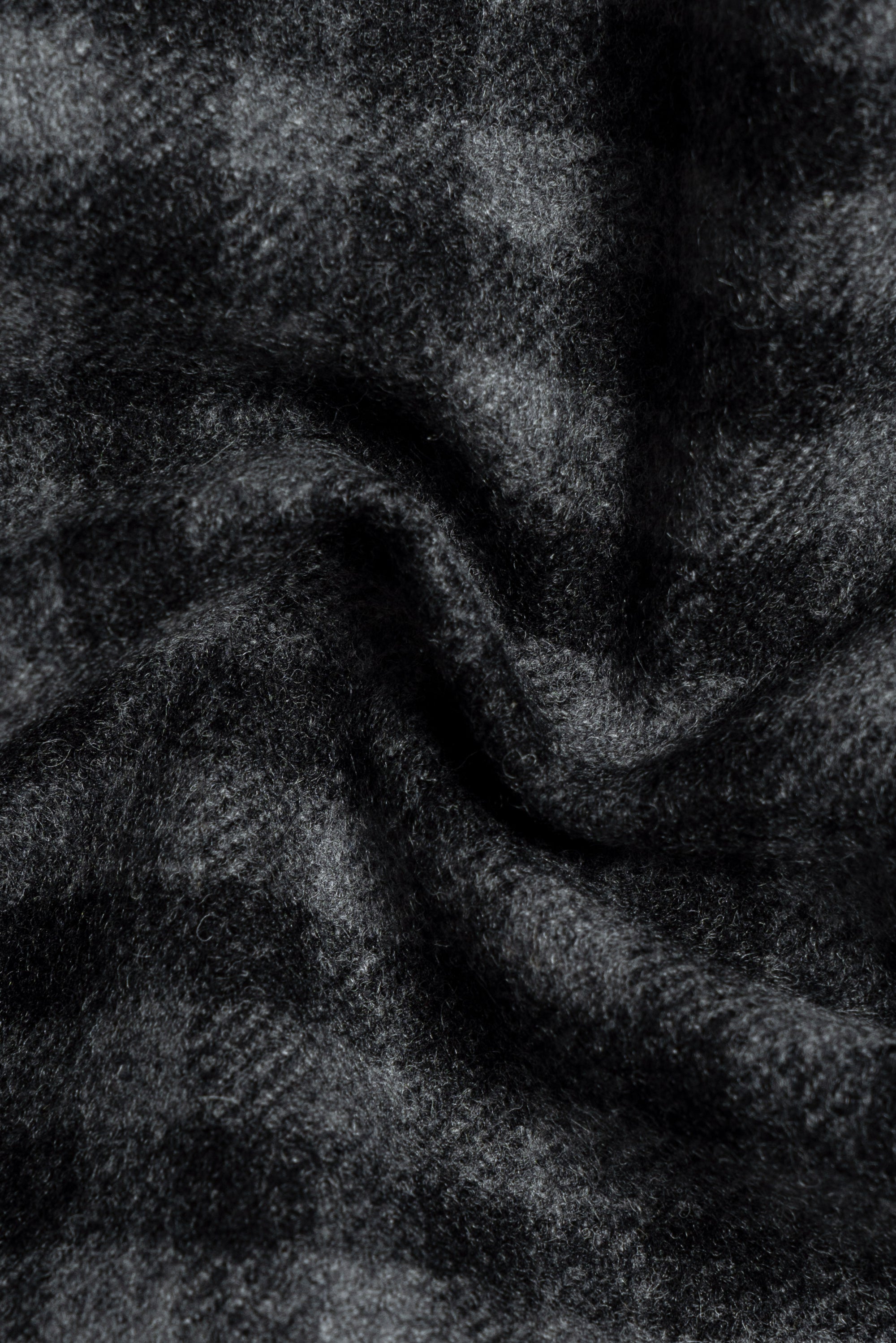 Grey Gingham Check Flannel Jacket #133