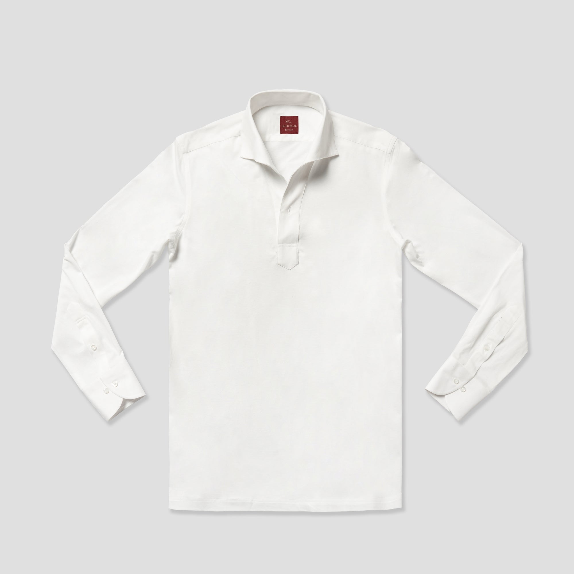 Ivory Cotton Blending Polo Shirt #2202